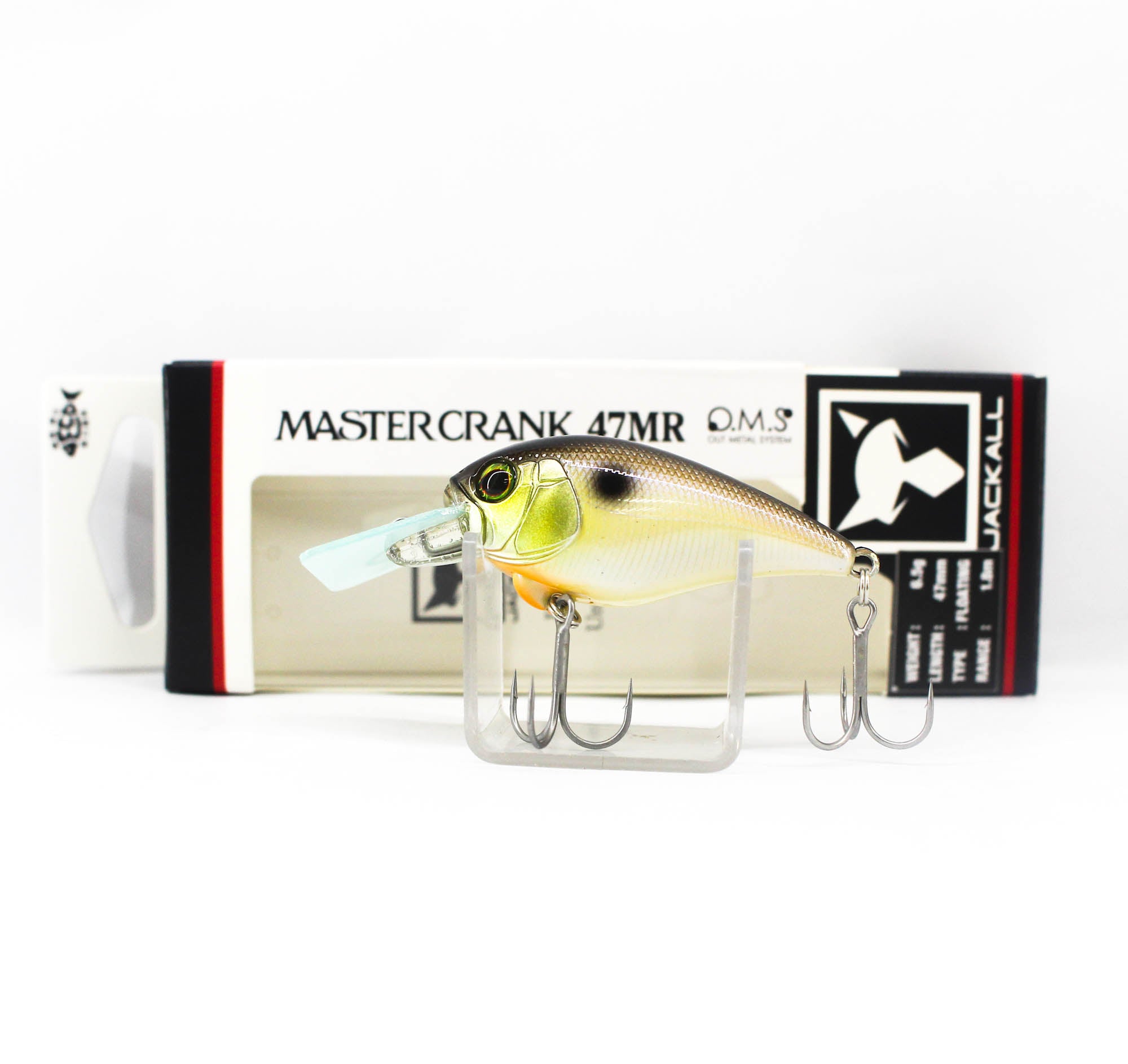 Jackall Master Crank 47MR Floating Lure Strike Pearl Shad (1295)