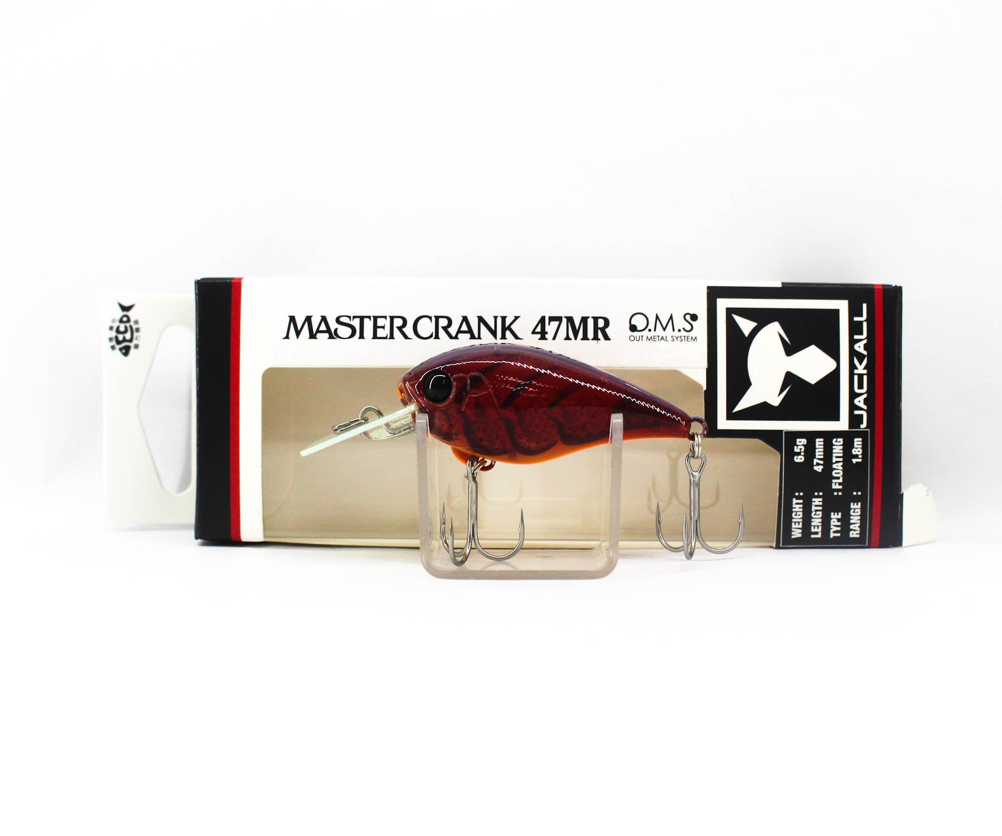 Jackall Master Crank 47MR Floating Lure Melting Red Craw (1318)