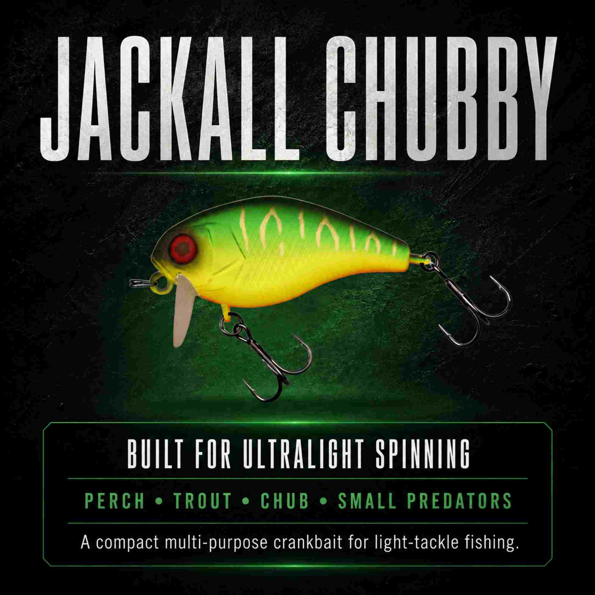 Jackall Chubby Micro 30F Floating Lure HL G Perch (1585)