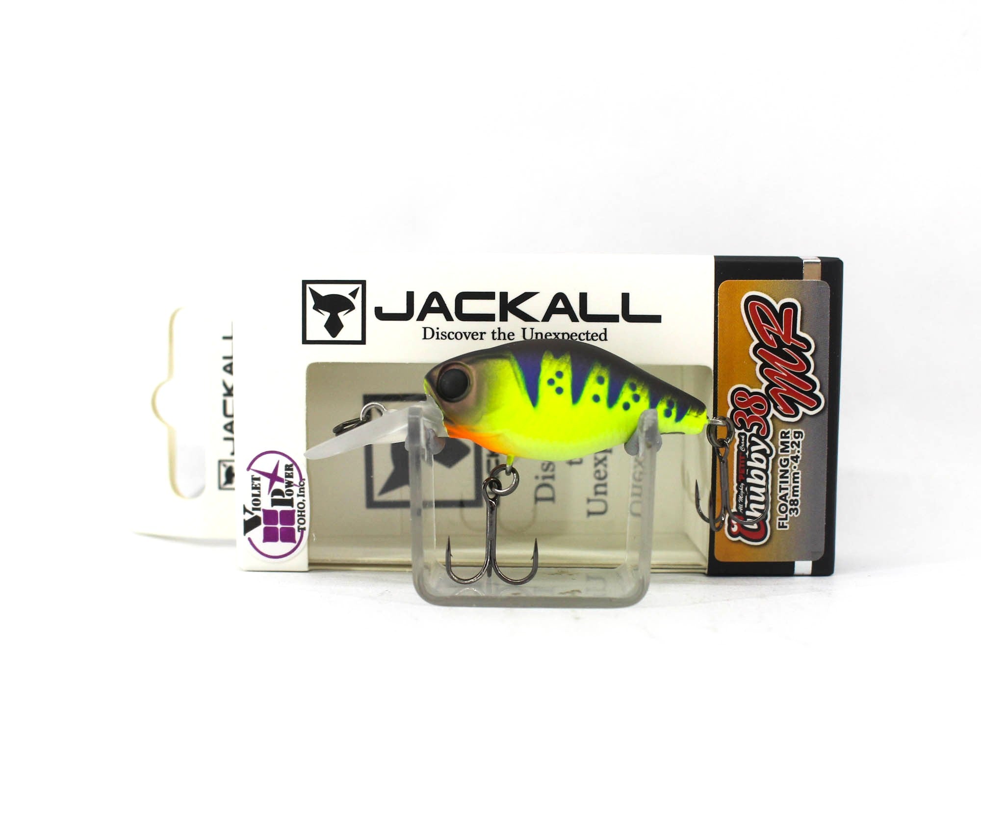 Jackall Chubby 38F MR Floating Lure UV Mat Chart G Perch (1929)