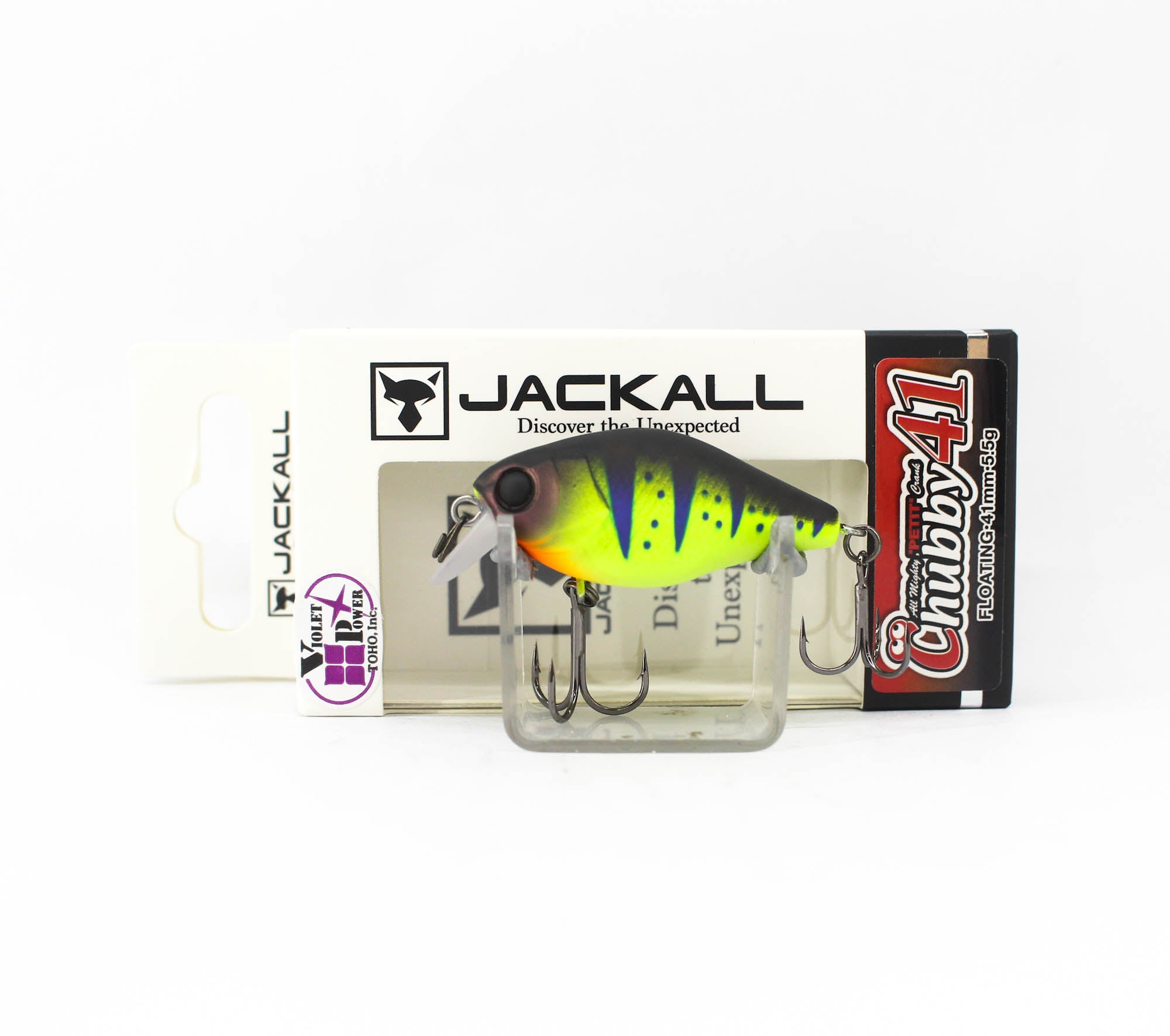 Jackall Chubby 41F Floating Lure UV Mat Chart G Perch (1974)