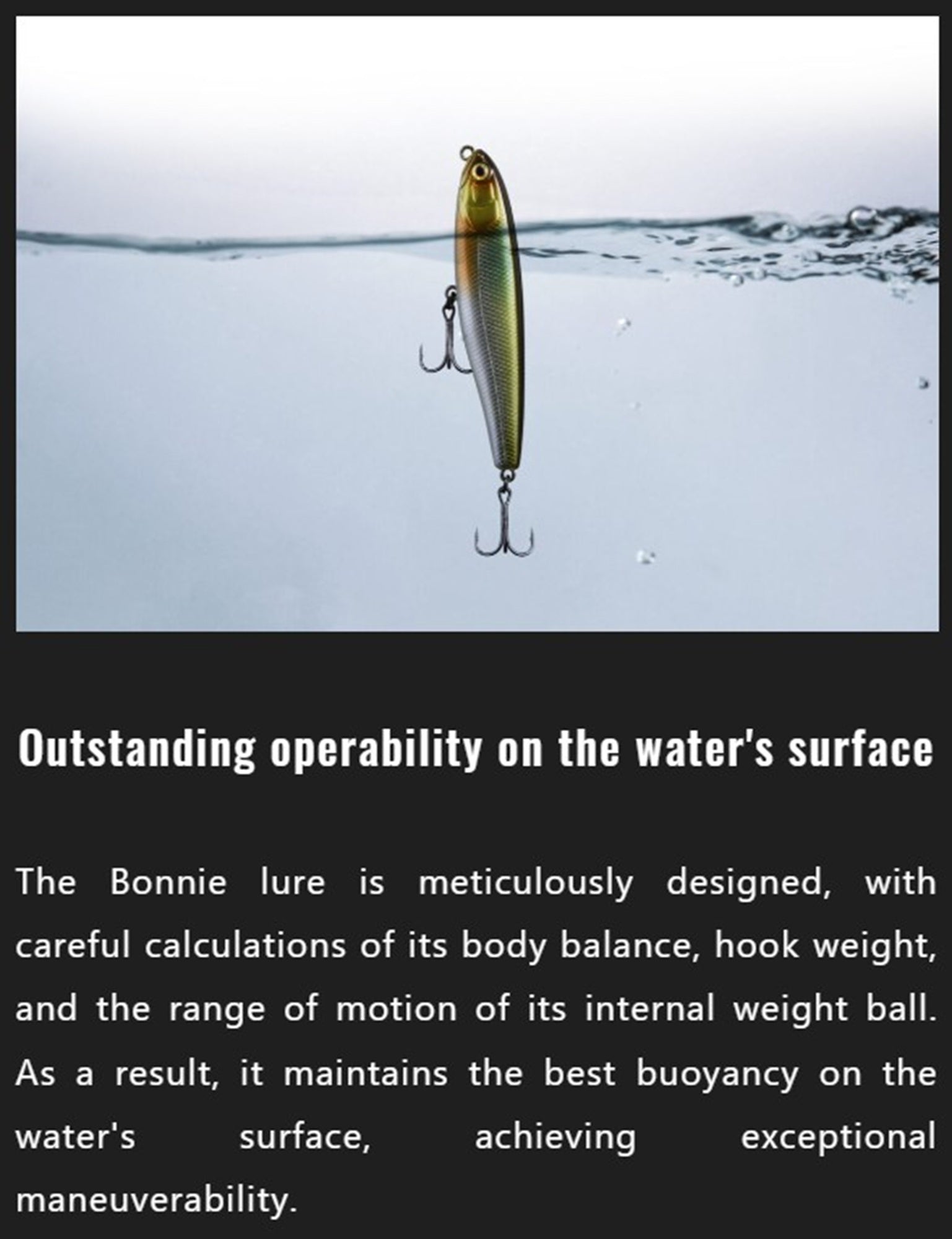 Jackall Bonnie 107 Floating Lure White Bone (2247)