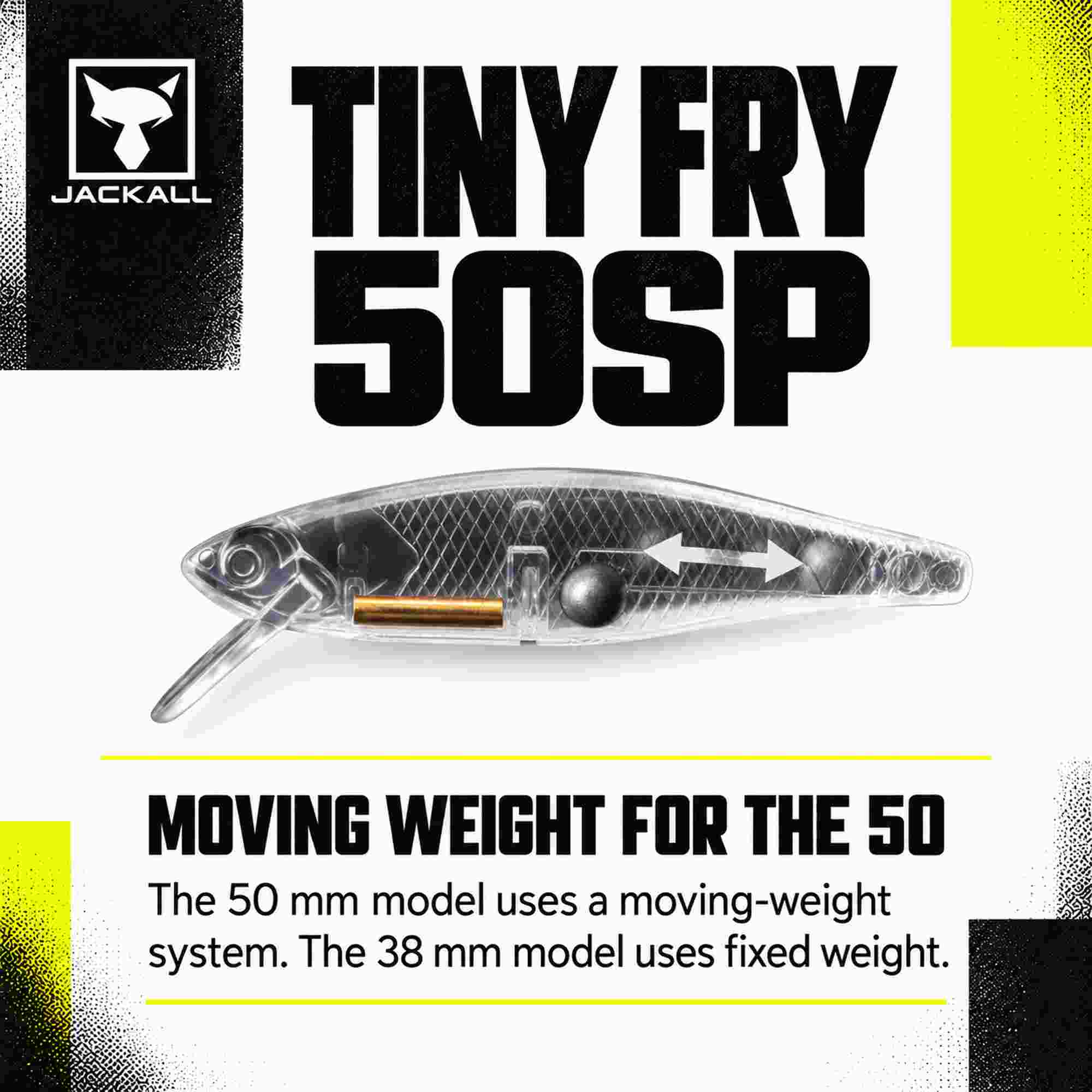 Jackall Tiny Fry 50SP Suspend Lure RT Lively Perch (2261)