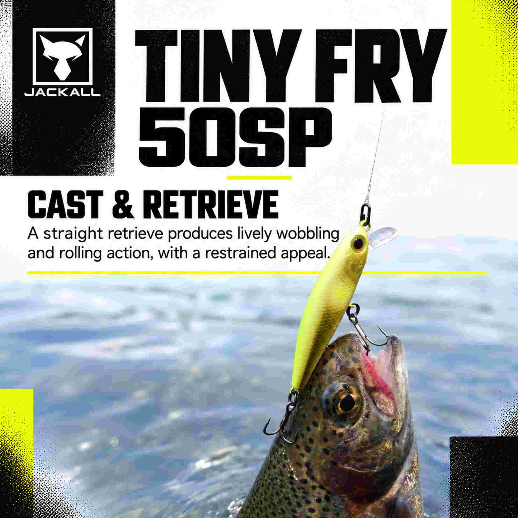 Jackall Tiny Fry 50SP Suspend Lure RT Tiny Baitfish (2278)