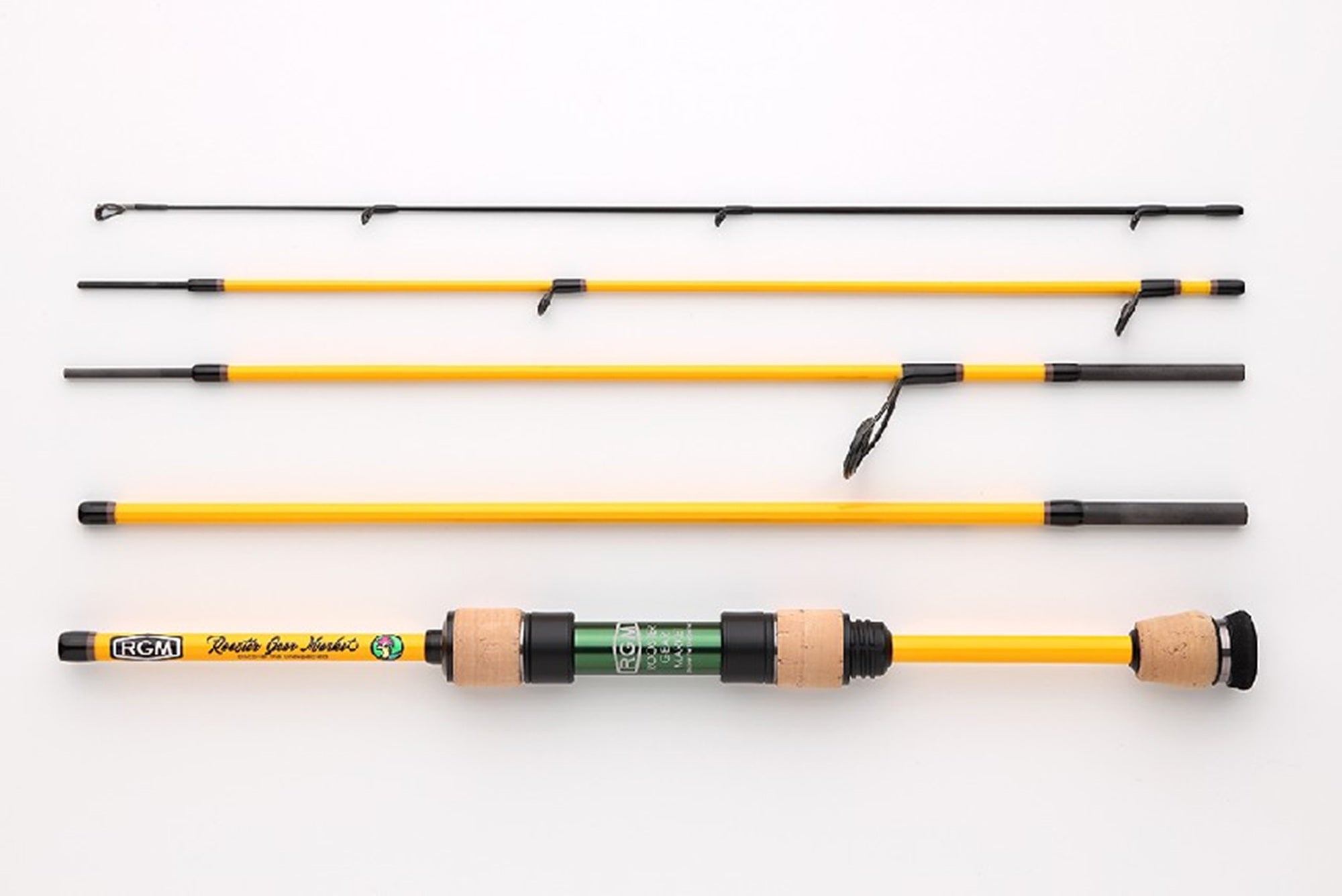 Jackall RGM Rod Spinning Spec 5 Chub 55 5PC Bright Yellow (8614)