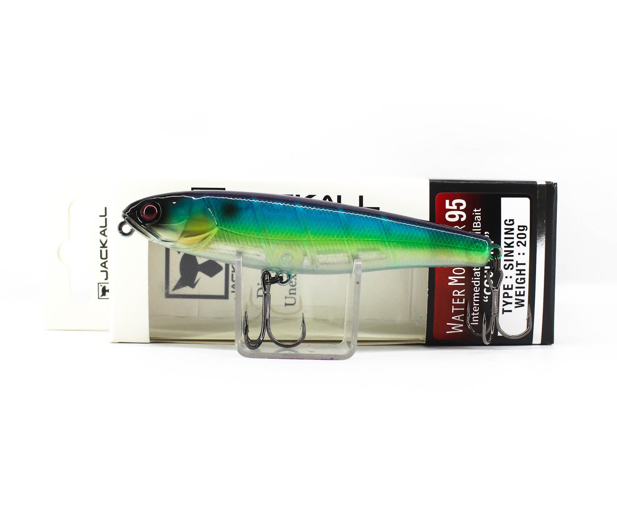 Jackall Water Monitor 95 Sinking Lure HS Quarter Magic (9680)