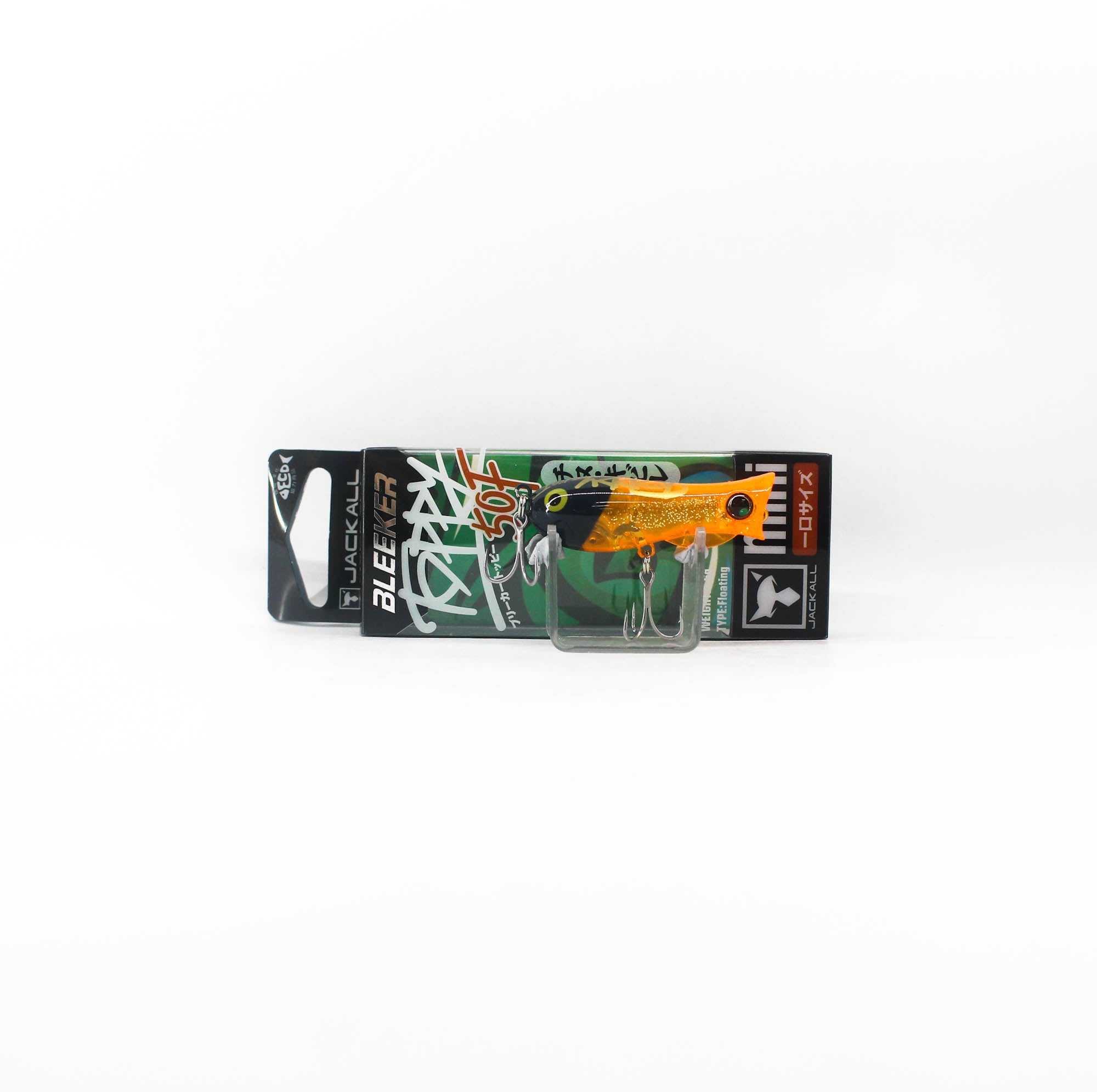 Jackall Bleeker Toppy 50F Floating Lure Orange Reverse (1065)