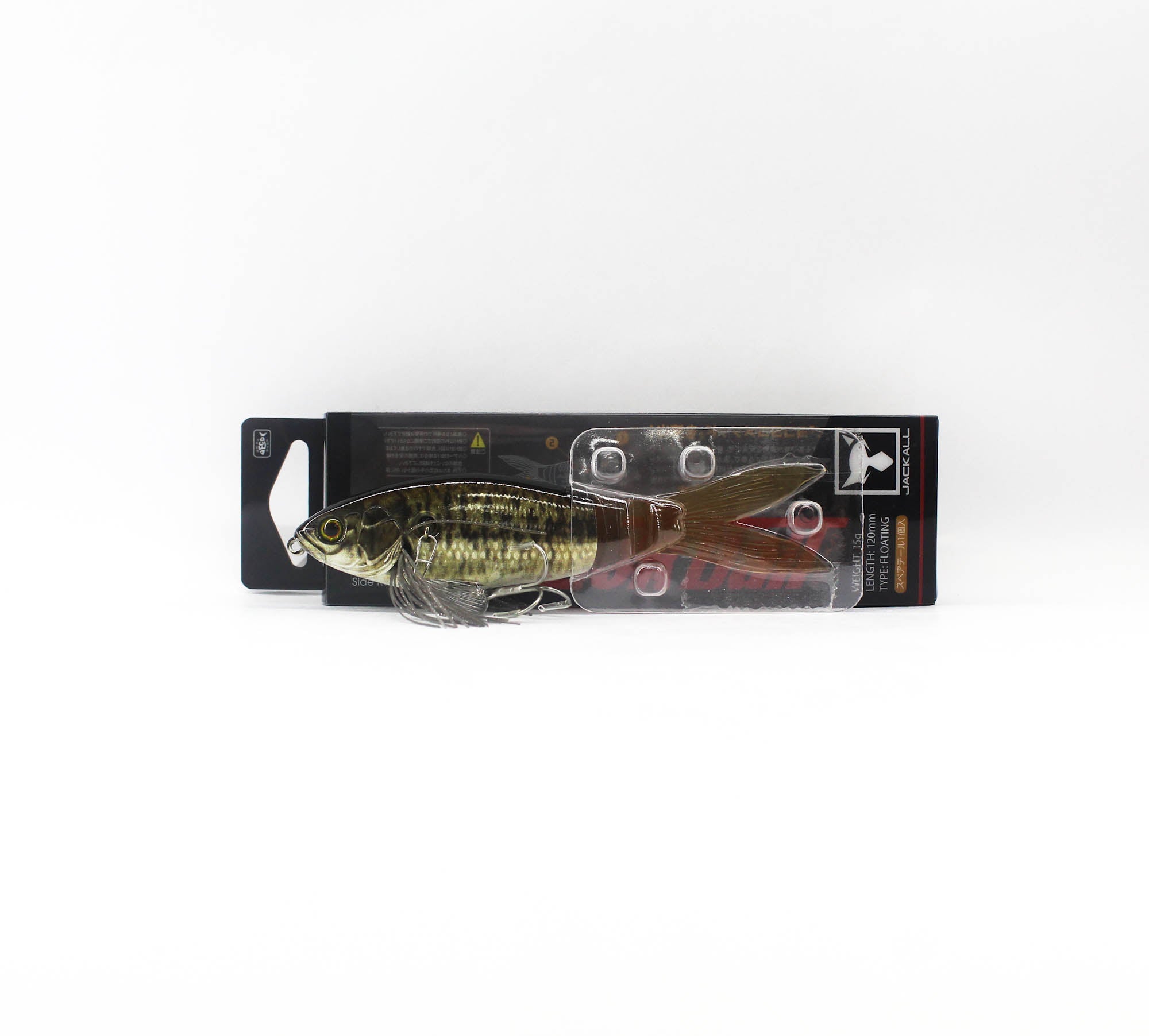Jackall Slick Bait 120 Floating Lure RT Uroko HL Bass (1591)