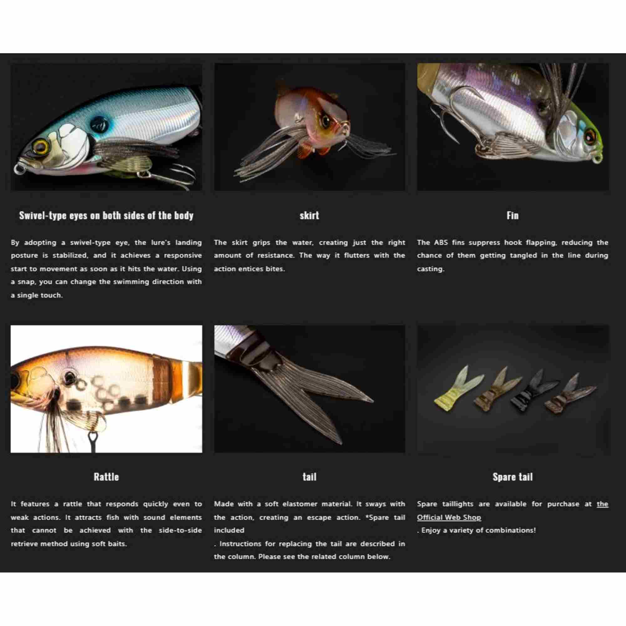 Jackall Slick Bait 120 Floating Lure RT School Kobuna (1607)