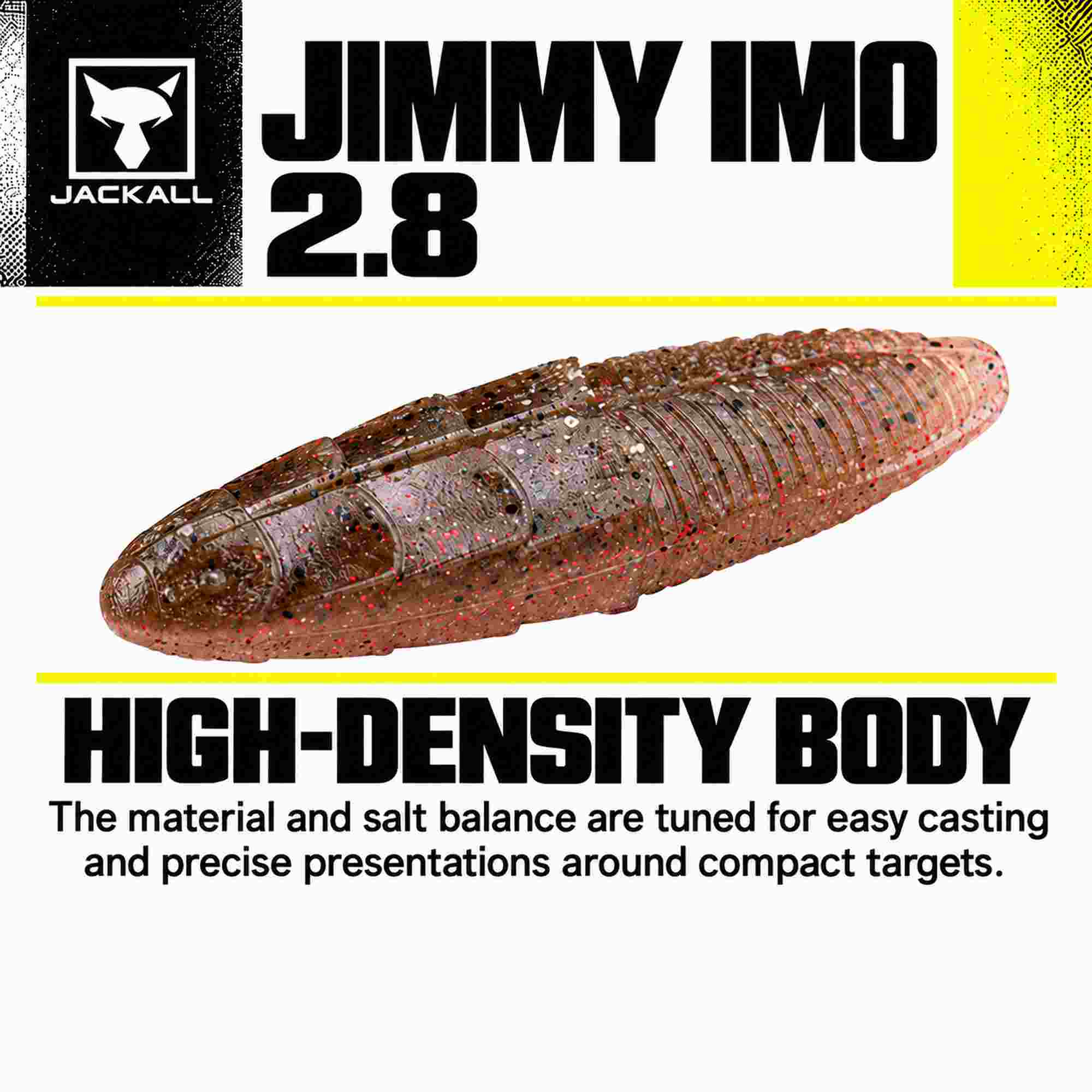 Jackall Soft Lure Jimmy IMO 2.8 Inches Zarigani (7203)