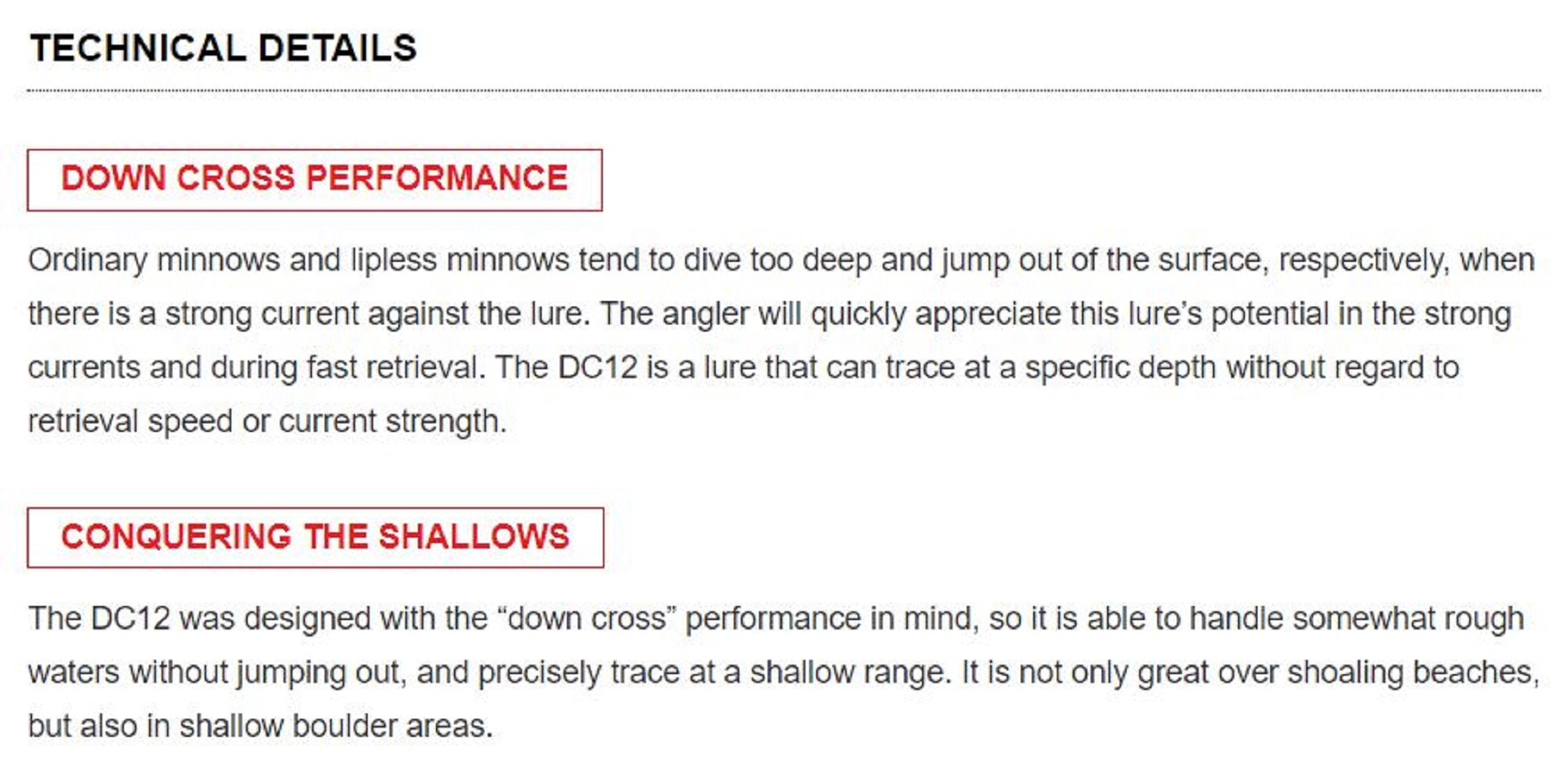 Duo Terrif DC 12 Type 1 Slow Sinking Lure AHA0112 (2723)