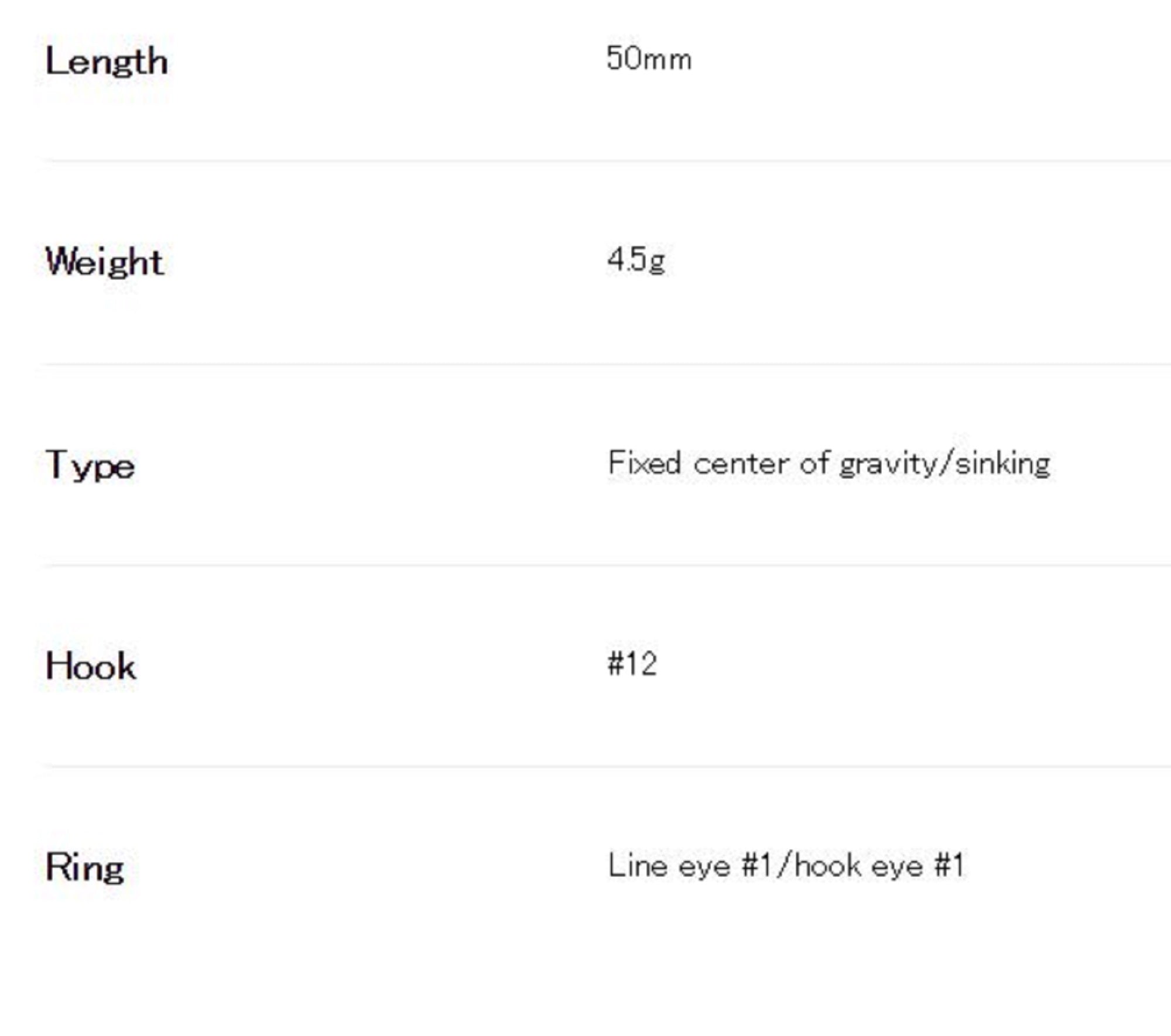 Duo Spearhead Ryuki 50S Sinking Lure MNI4047 (0919)
