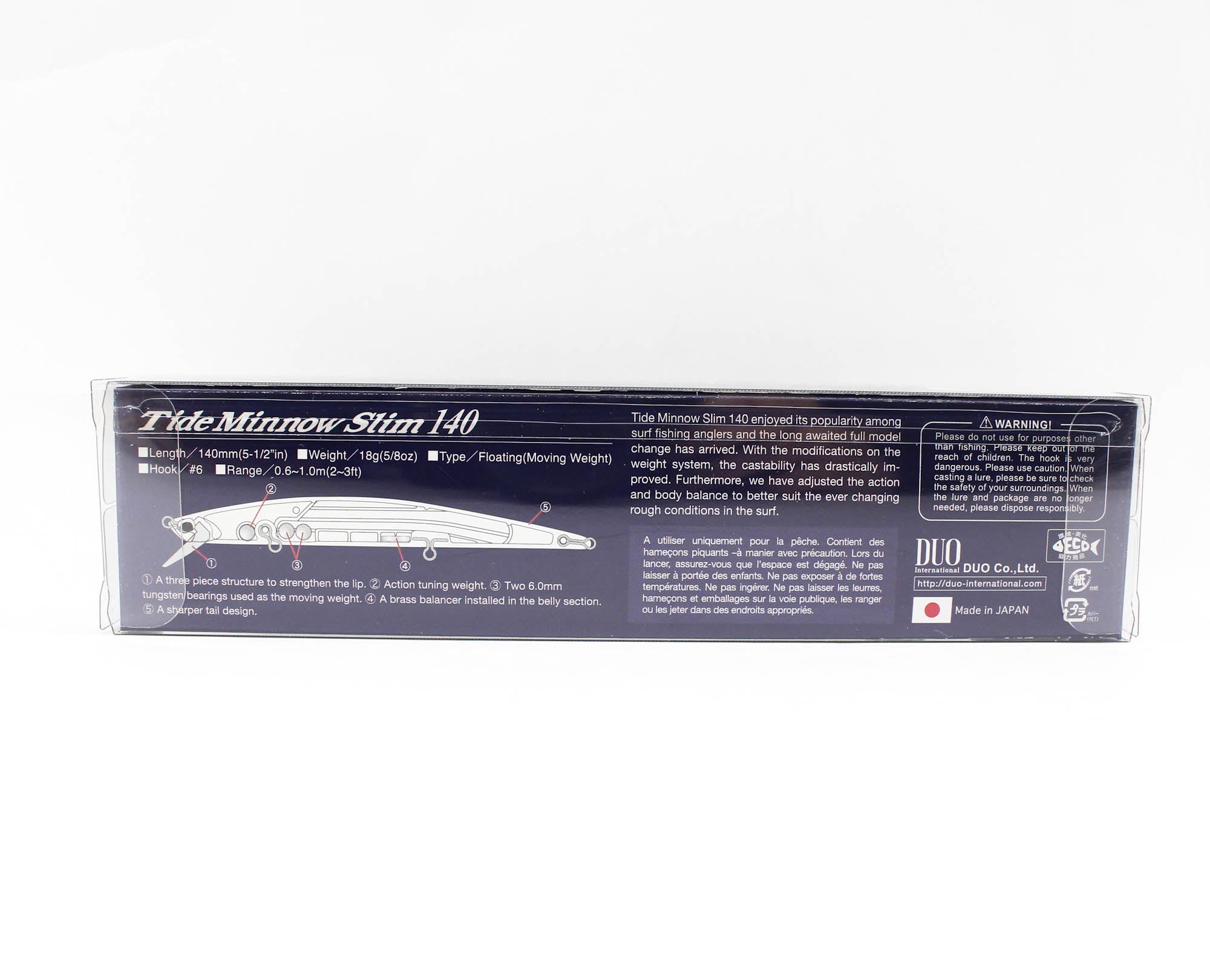 Duo Tide Minnow Slim 140 Floating Lure ACCZ049 (1749)
