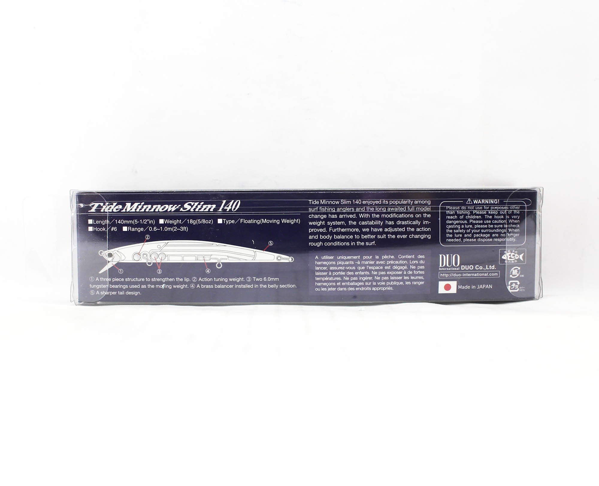Duo Tide Minnow Slim 140 Floating Lure AHA0011 (8175)