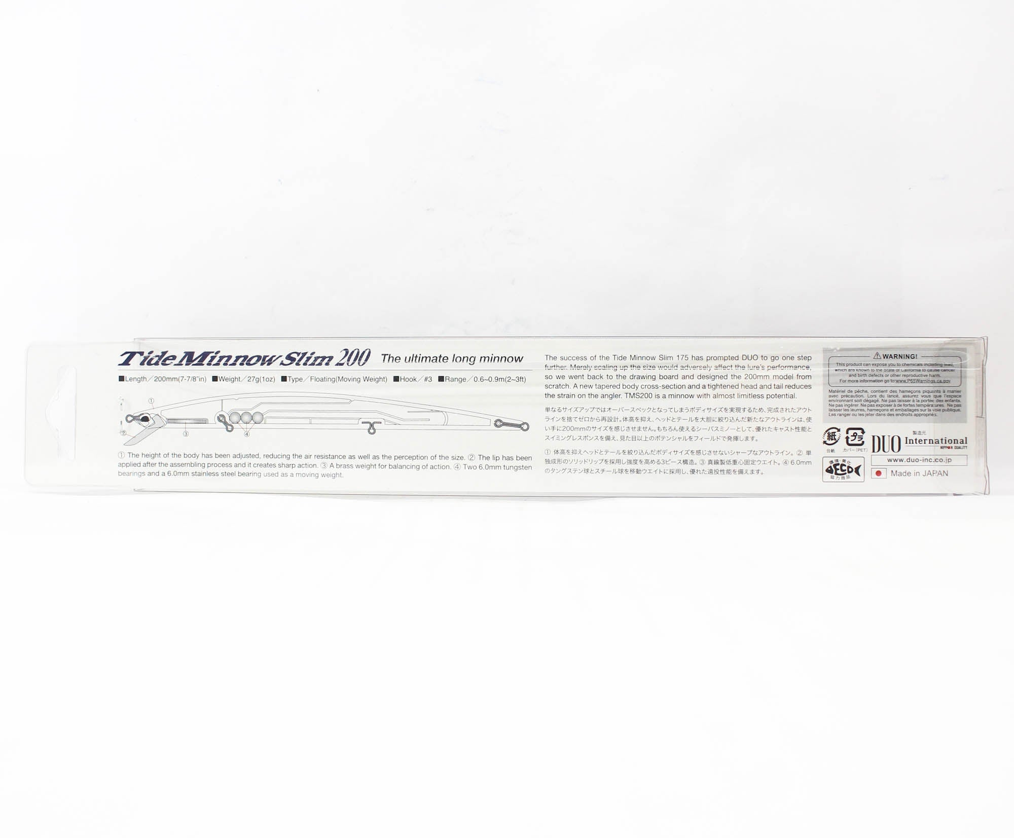 Duo Tide Minnow Slim 200 Floating Lure ACC3008 (8587)