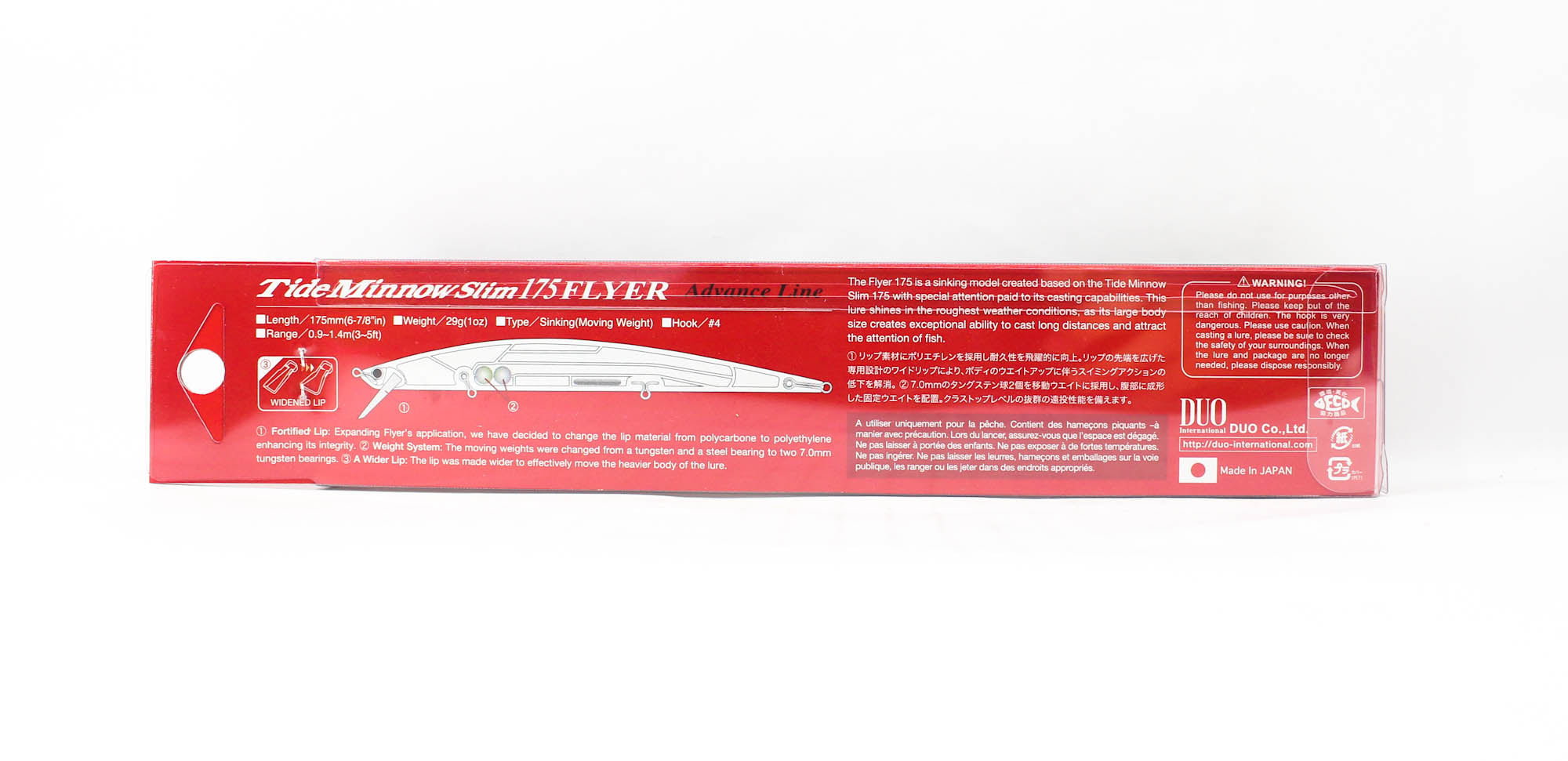 Duo Tide Minnow Flyer Slim 175 Sinking Lure AHA0011 (0276)