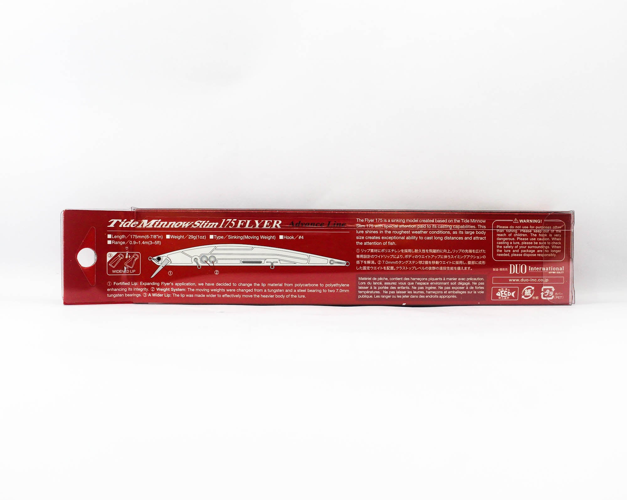 Duo Tide Minnow Flyer Slim 175 Sinking Lure ACC3008 (0290)