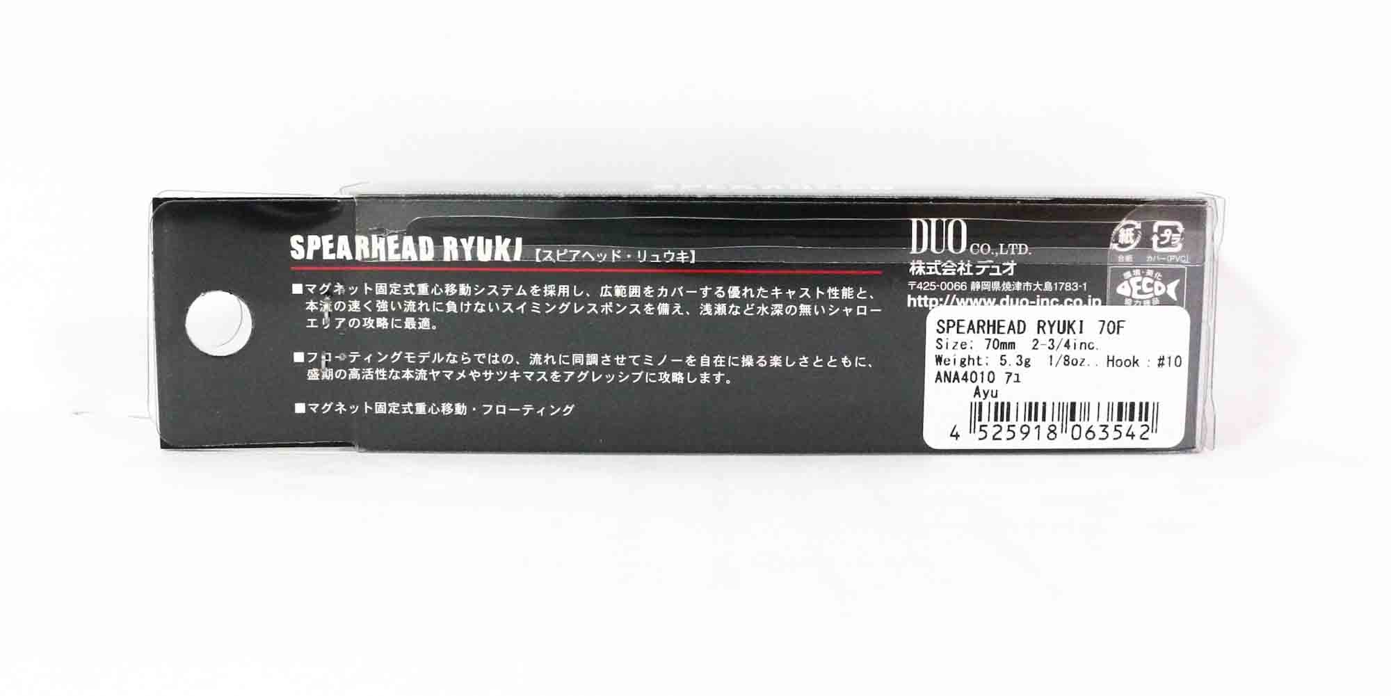 Duo Spearhead Ryuki 70F Floating Lure ANA4010 (3542)