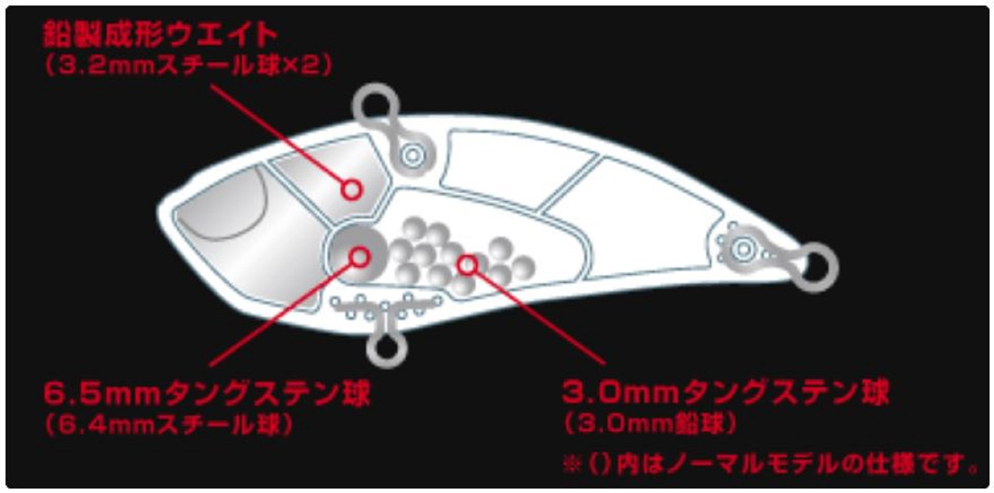 Duo Realis Vibration 68 G Fix Sinking Lure GSN3085 (4501)
