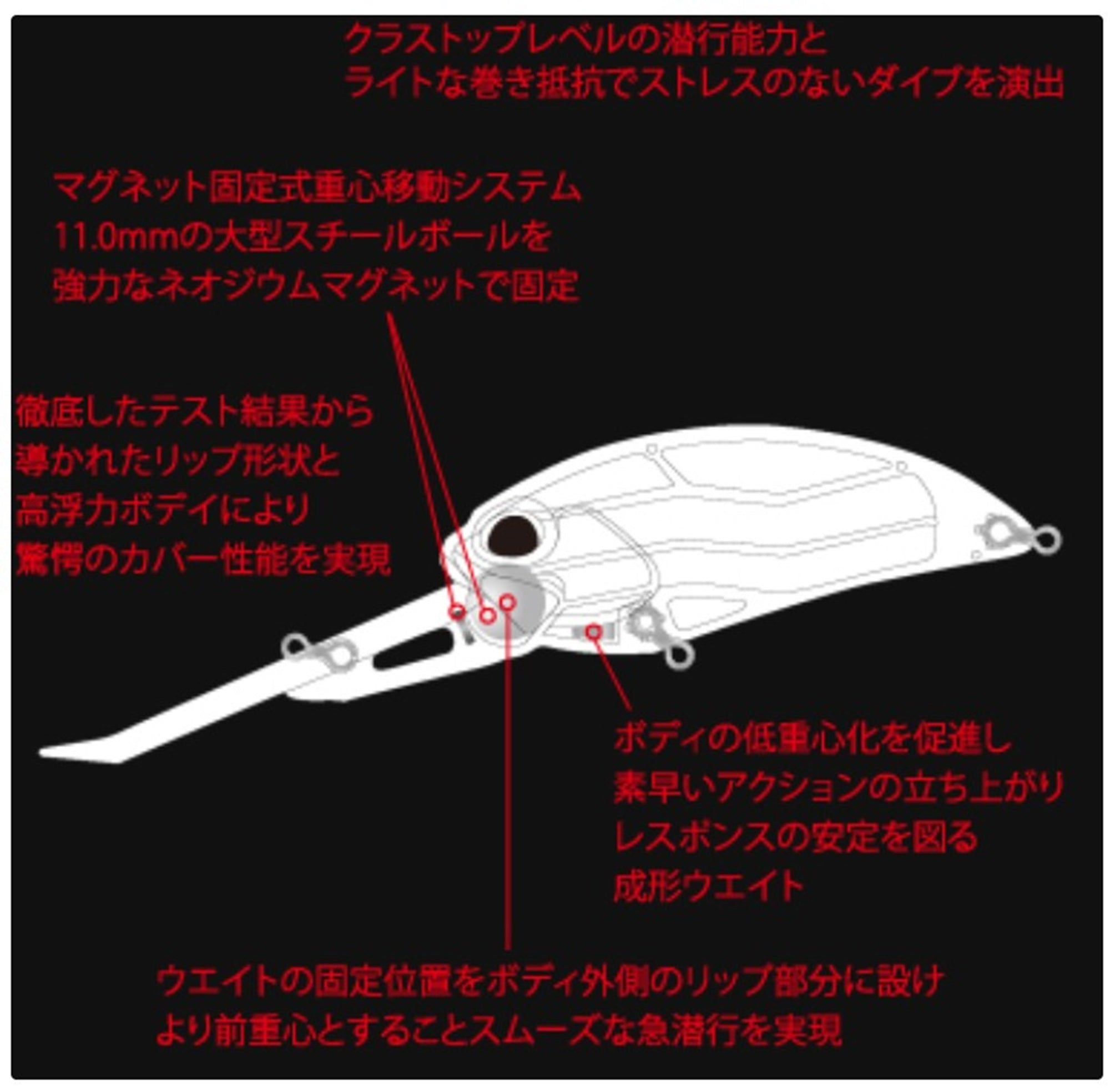 Duo Realis Crank G87 20A Deep Crank Bait Floating Lure ADA3058 (6222)