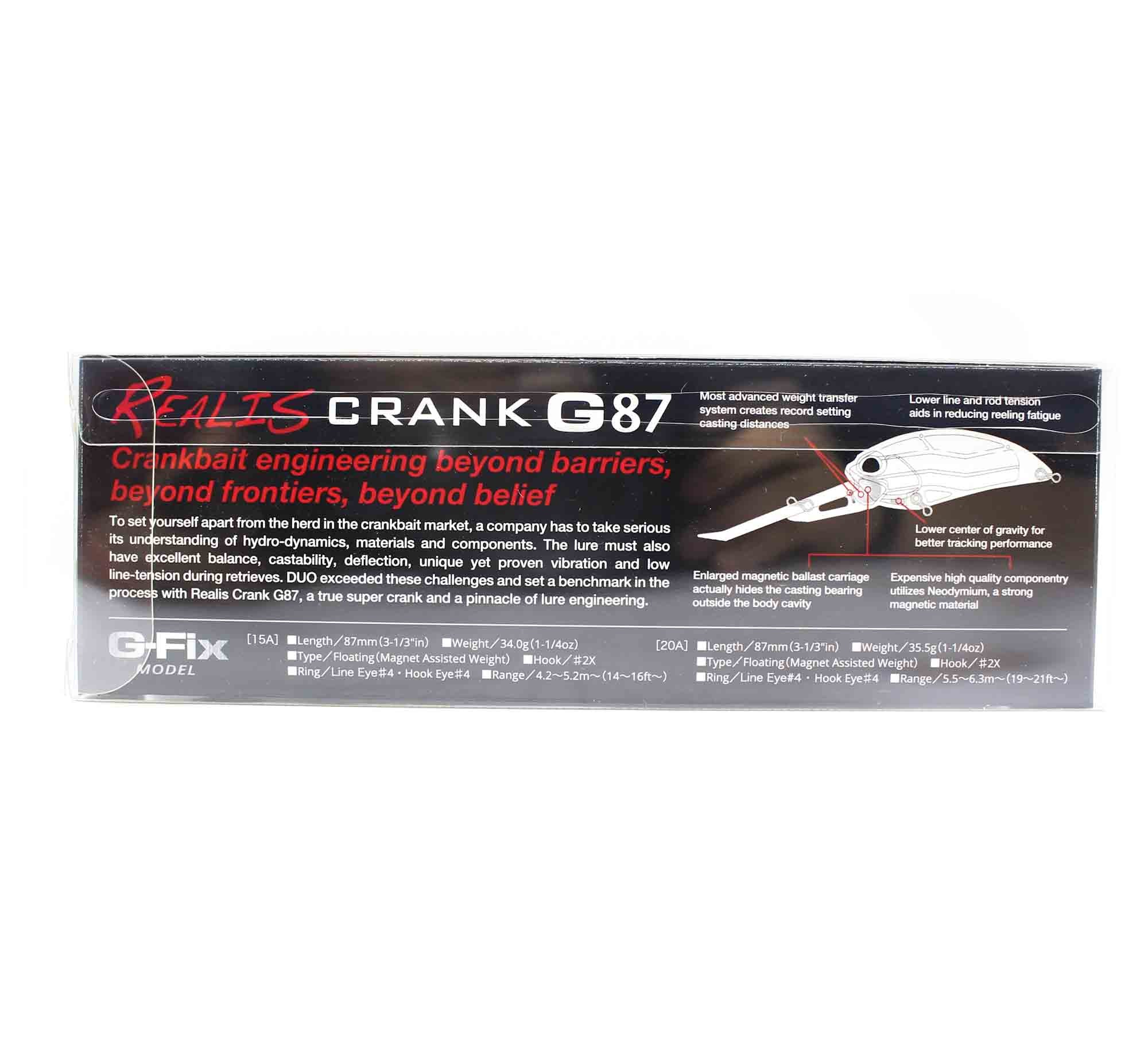 Duo Realis Crank G87 20A Deep Crank Bait Floating Lure DRH3094 (6246)