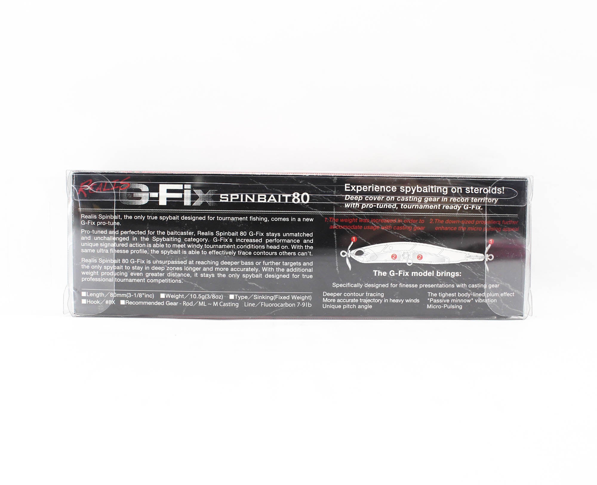 Duo Realis Spin Bait 80 G Fix spinbait spybait Sinking Lure CCC3055 (6550)