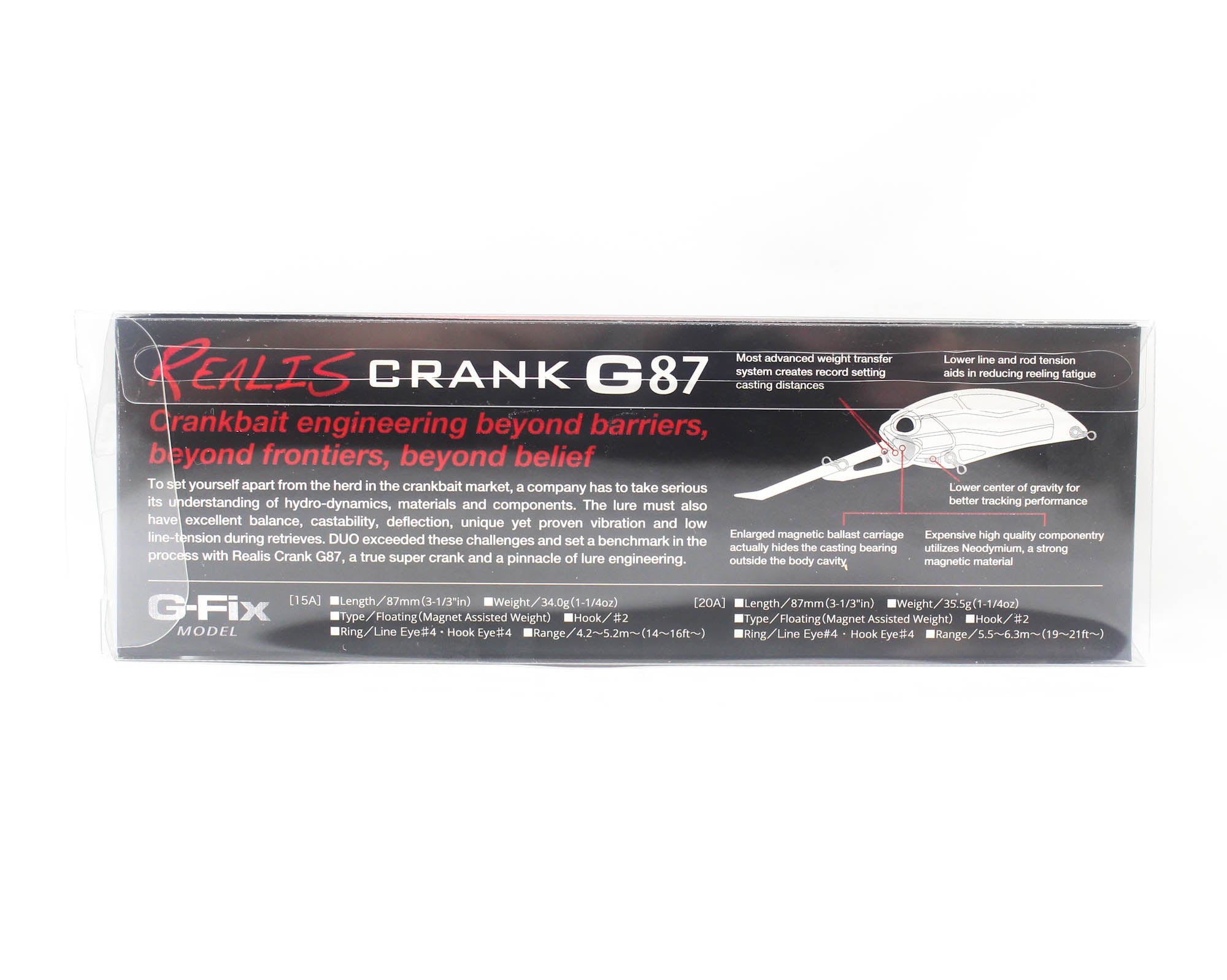 Duo Realis Crank G87 20A Deep Crank Bait Floating Lure ADA3121 (2186)