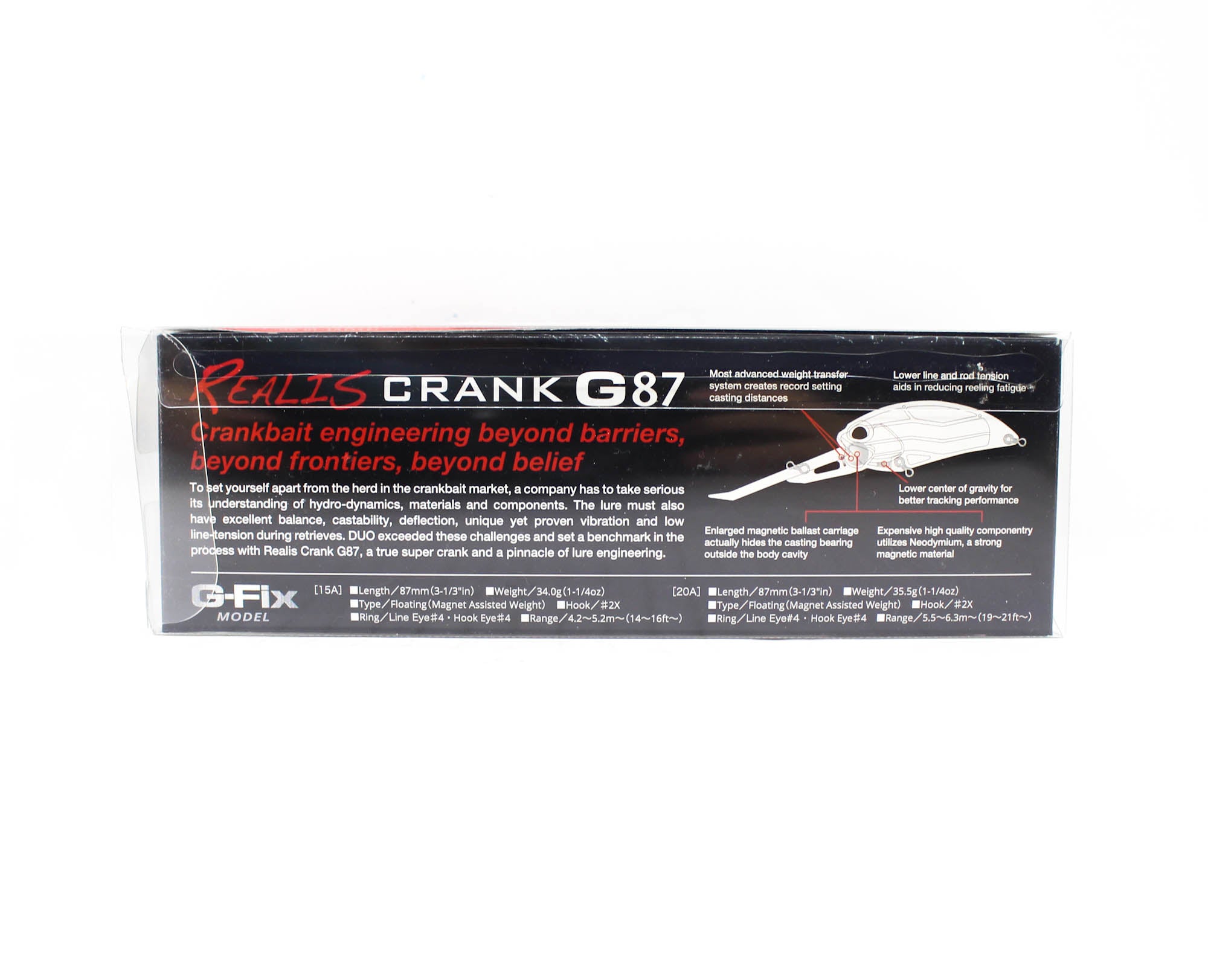 Duo Realis Crank G87 15A Crank Bait Floating Lure ACC3007 (3558)