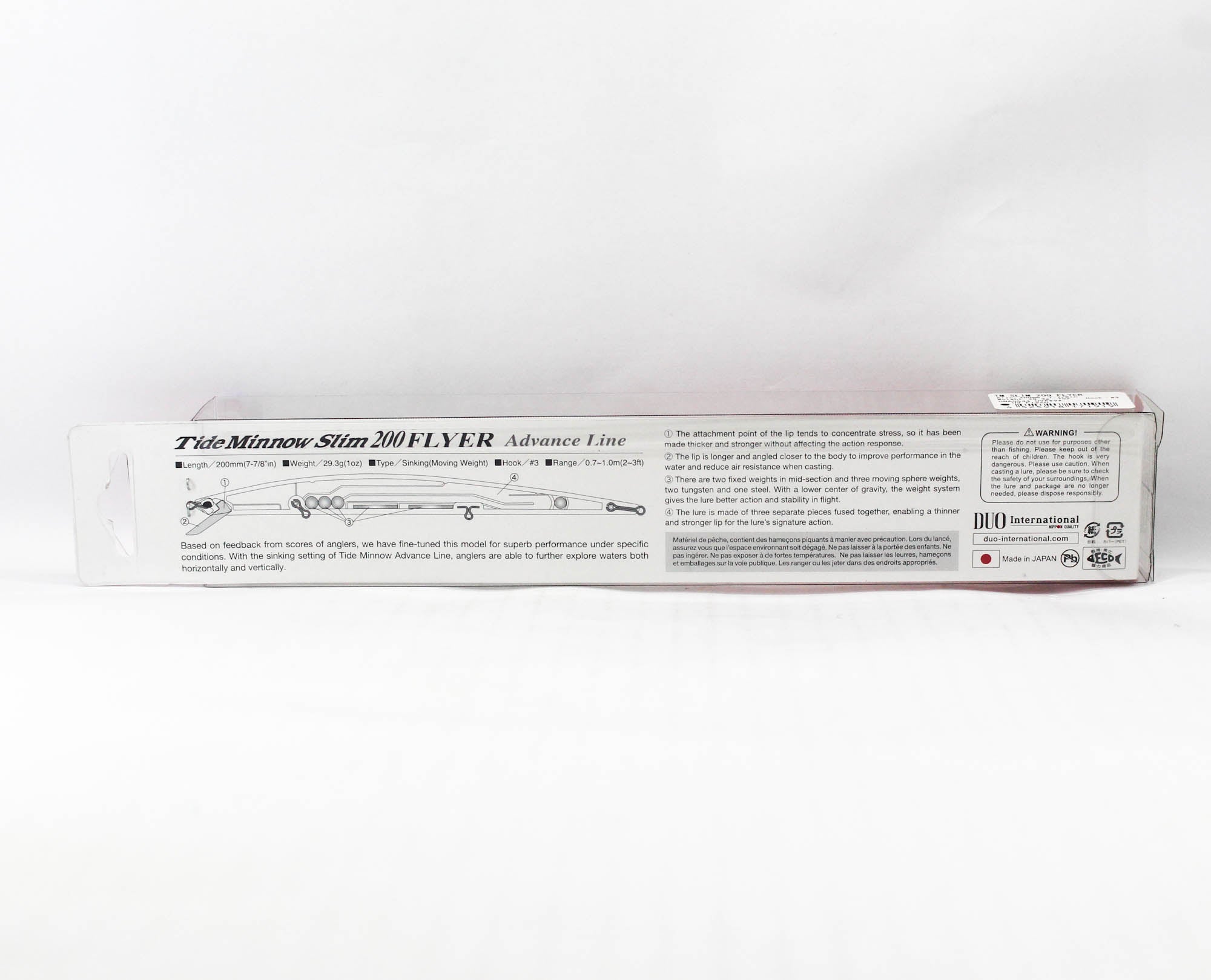 Duo Tide Minnow Flyer Slim 200 Sinking Lure ADA0088 (4920)