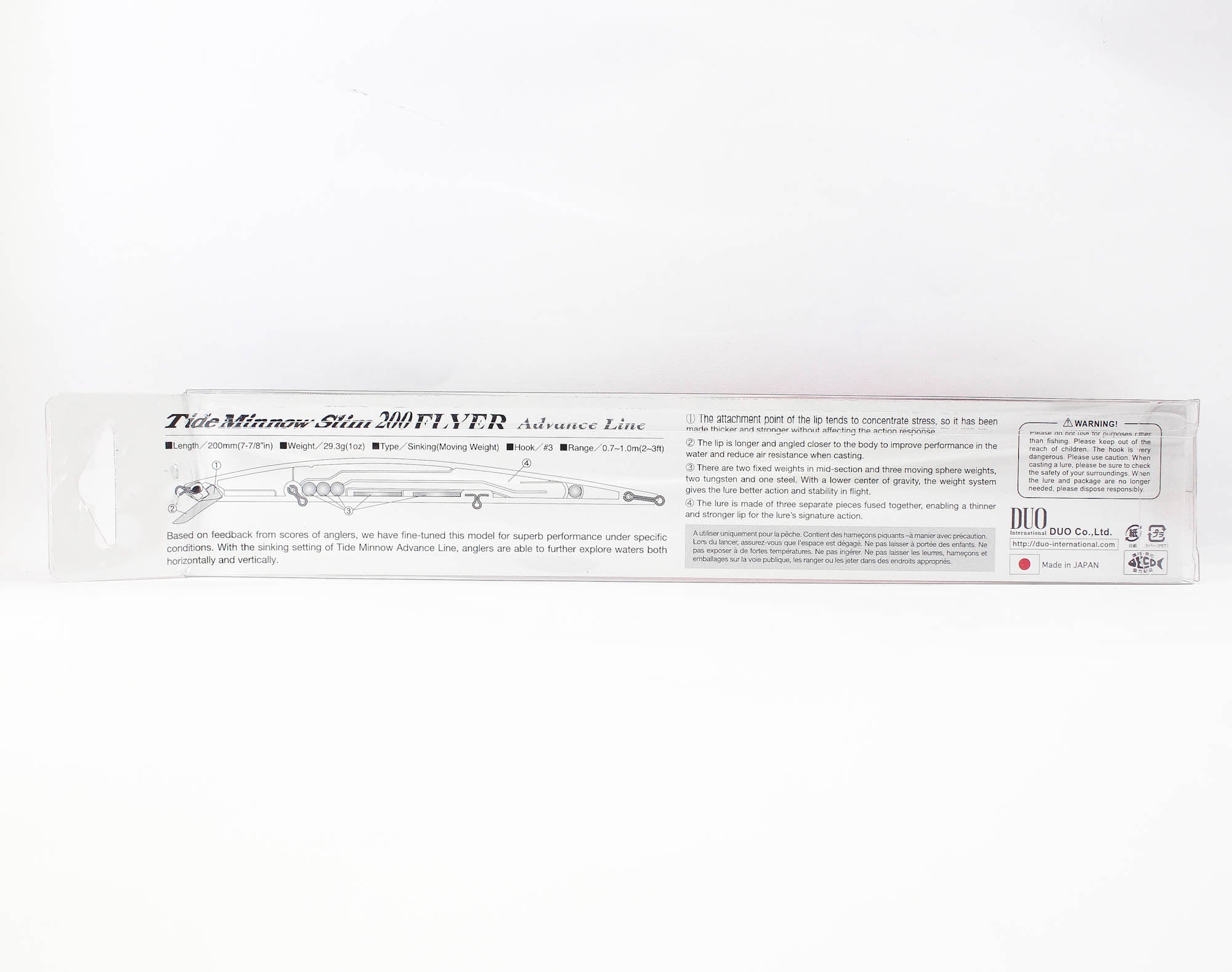 Duo Tide Minnow Flyer Slim 200 Sinking Lure ADA00256 (4944)