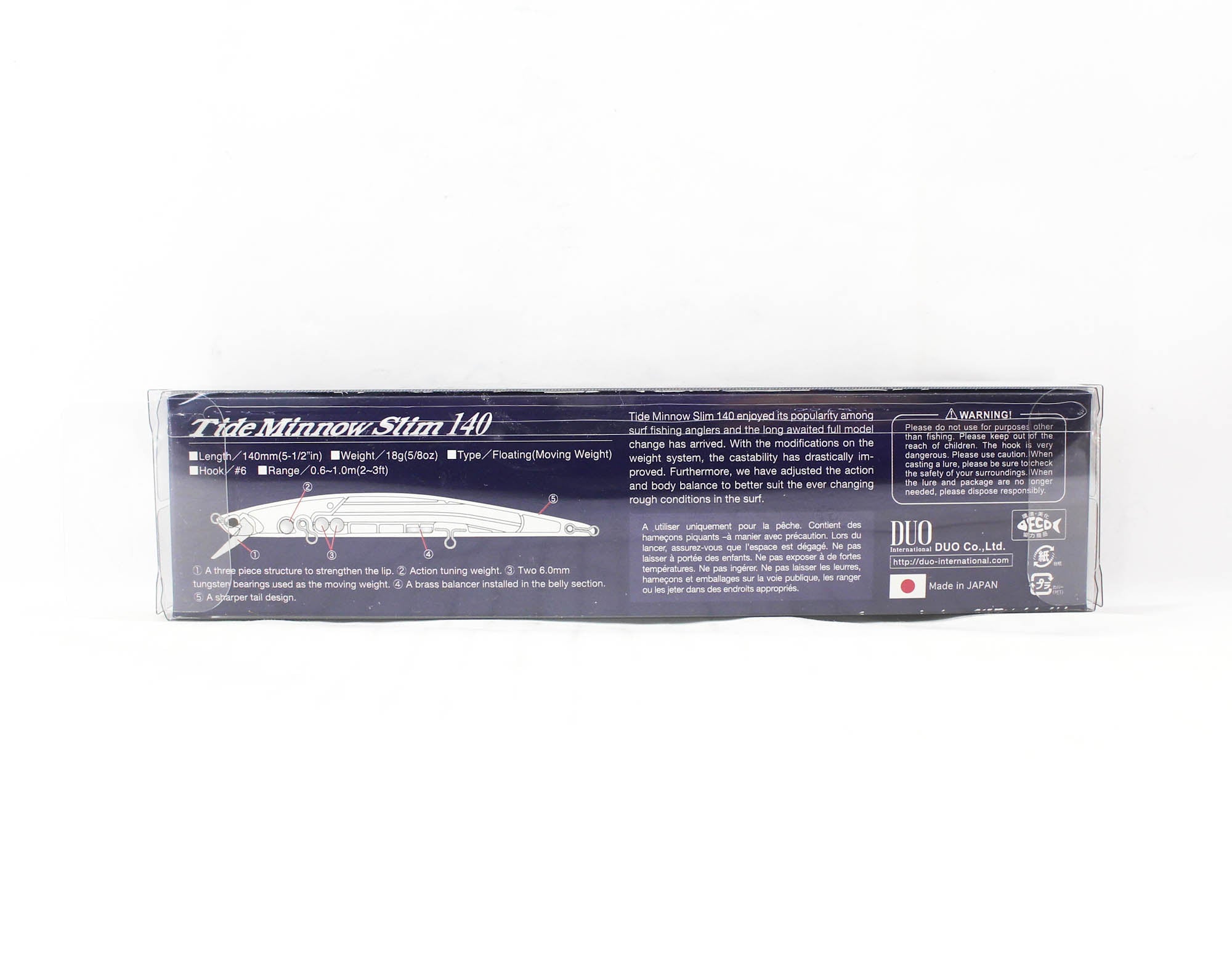 Duo Tide Minnow Slim 140 Floating Lure ADA0037 (5590)