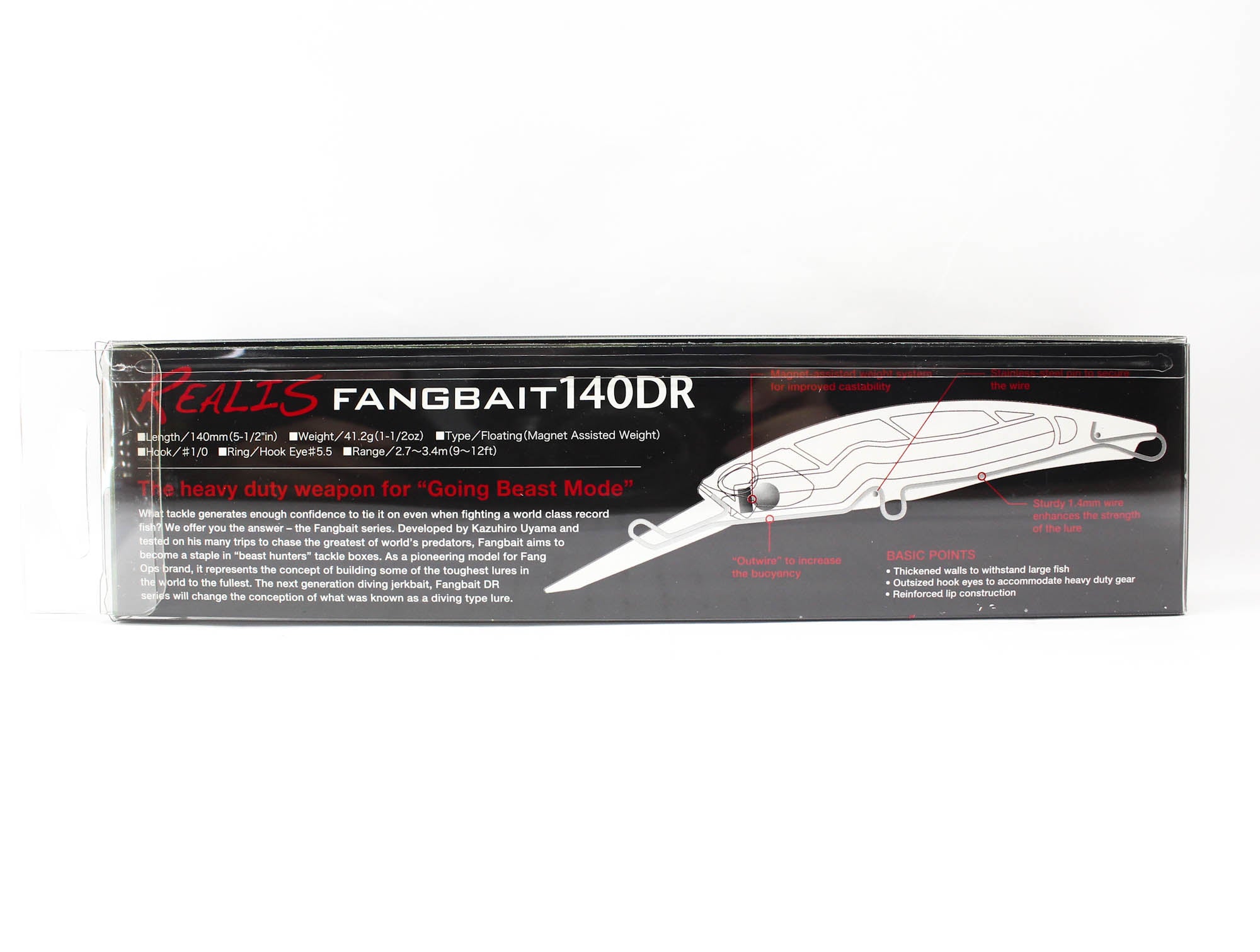 Duo Realis Fangbait 140DR Floating Lure ADA3305 (3779)