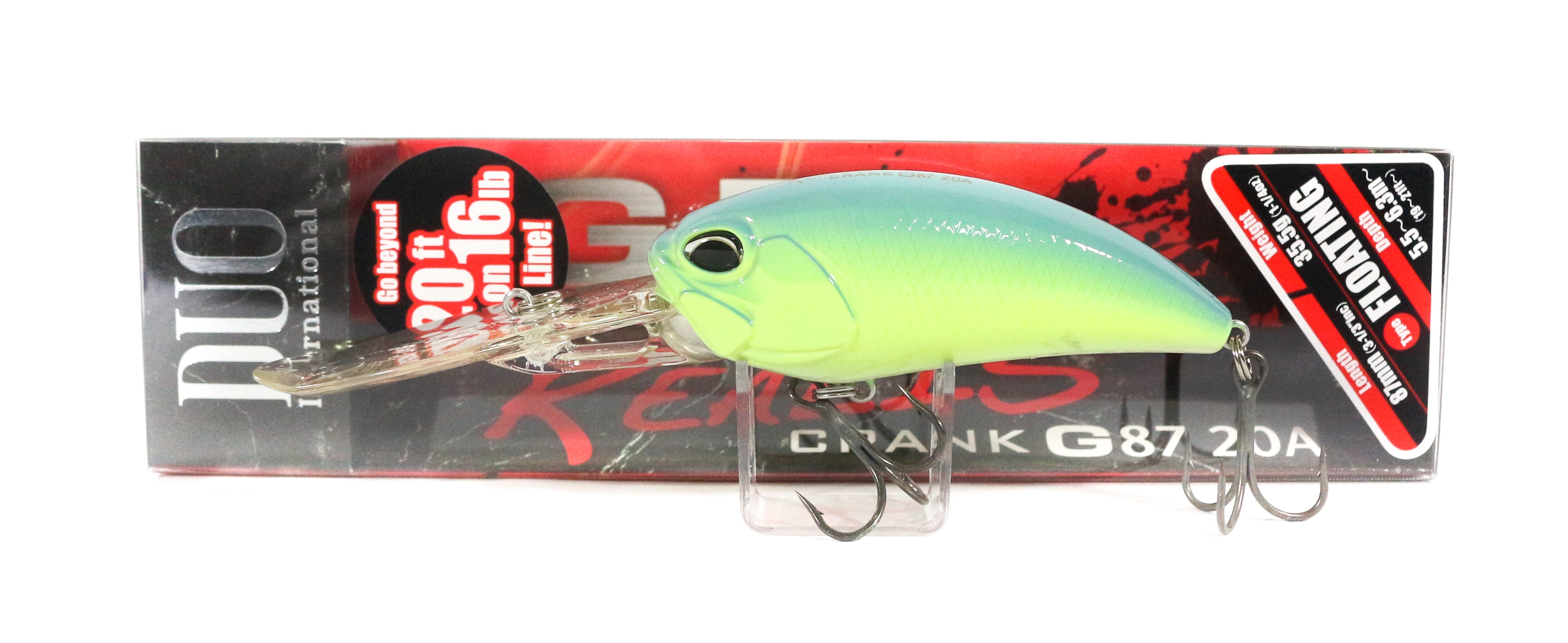 Duo Realis Crank G87 20A Deep Crank Bait Floating Lure ACC3126 (5124)