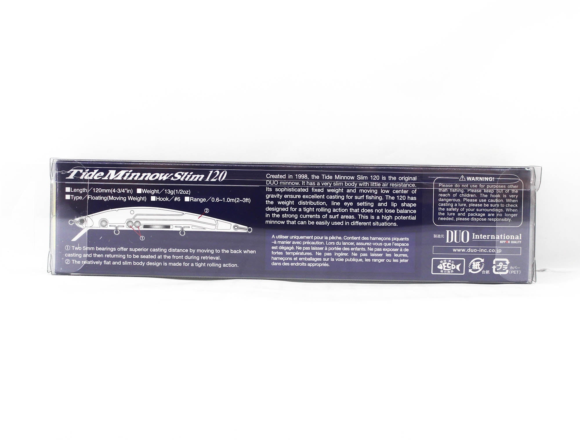 Duo Tide Minnow Slim 120 Floating Lure CCCZ066 (6107)