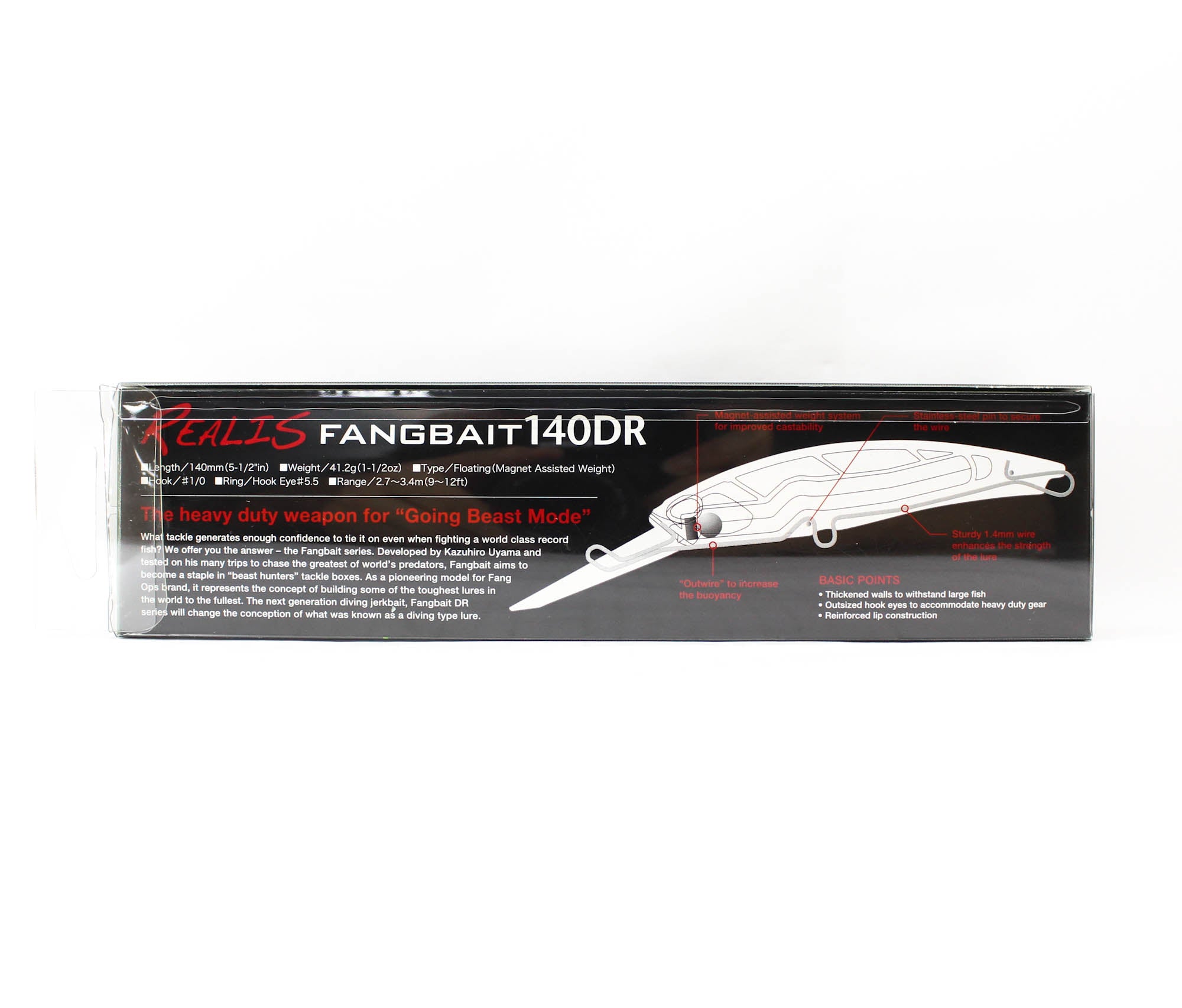 Duo Realis Fangbait 140DR SW Floating Lure AHA0263 (8286)