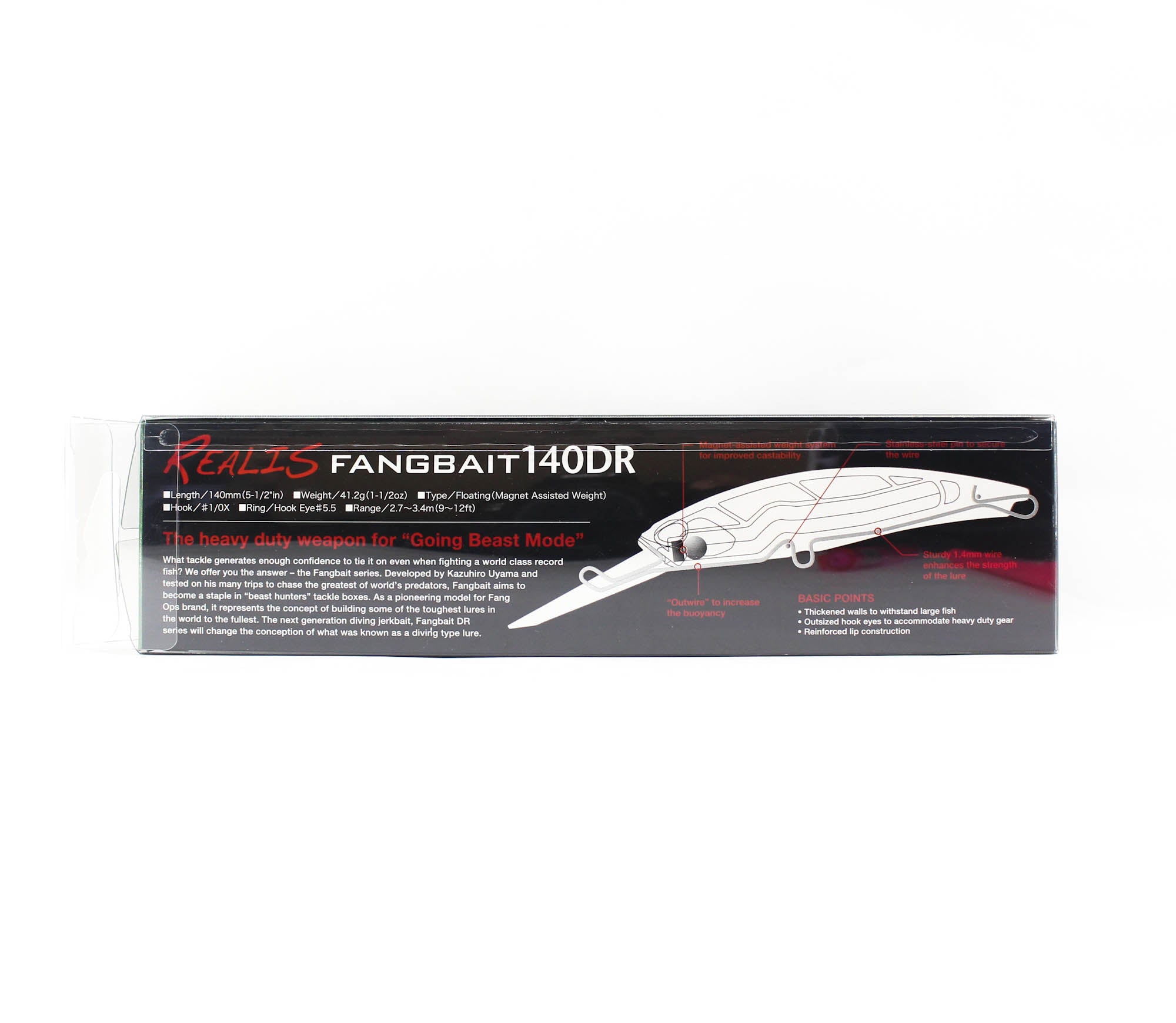 Duo Realis Fangbait 140DR SW Floating Lure DST0804 (8309)