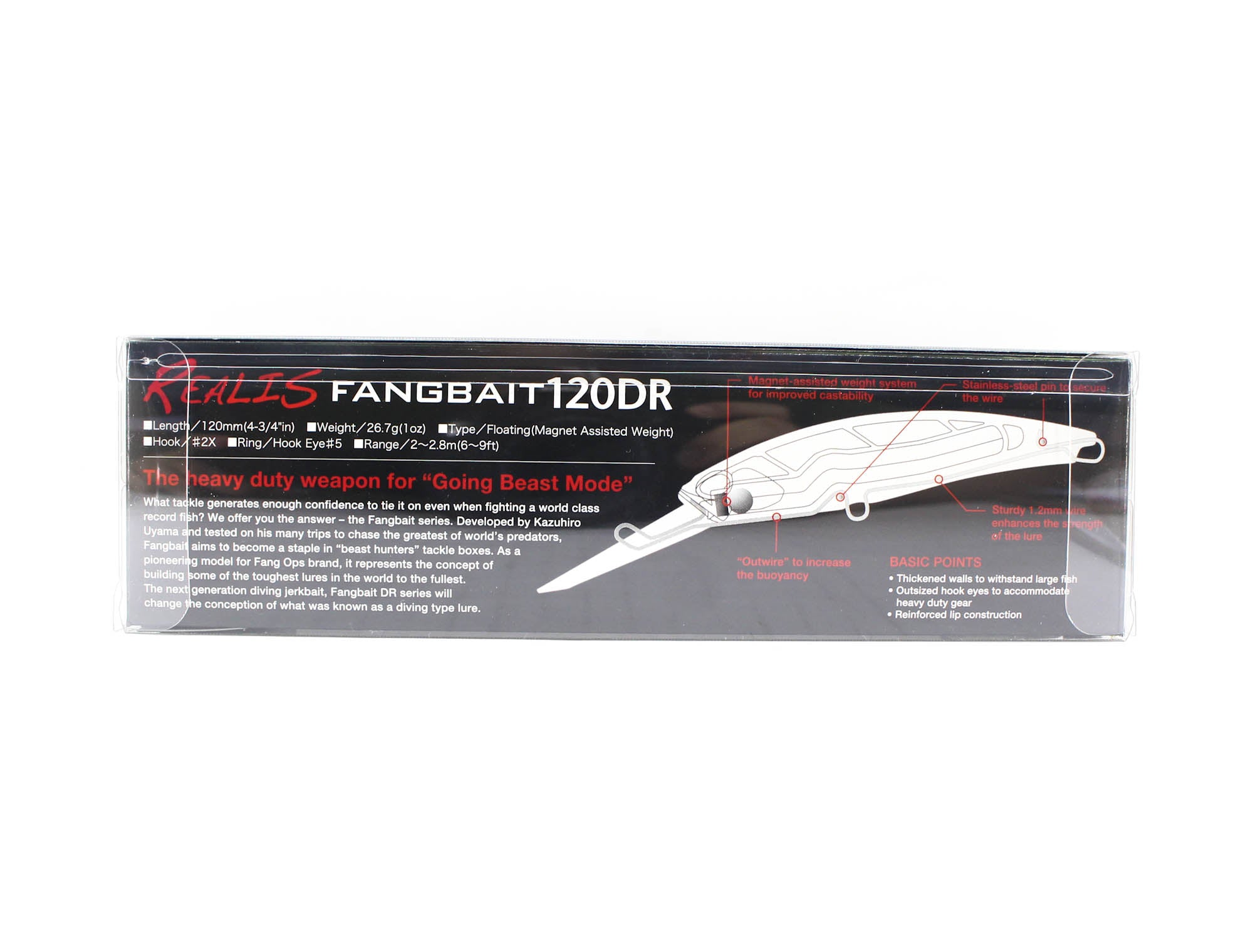 Duo Realis Fangbait 120DR SW Floating Lure DST0804 (8385)
