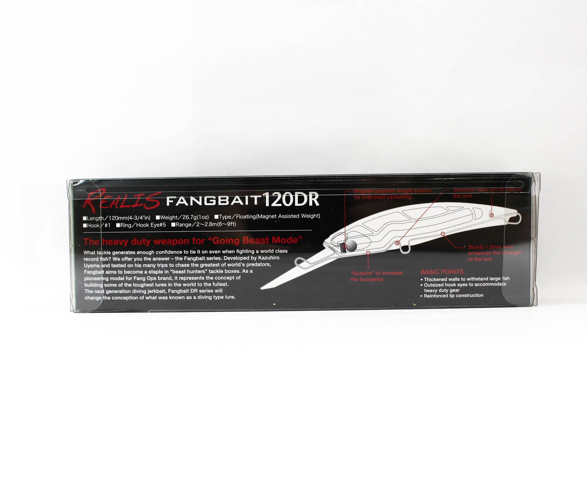 Duo Realis Fangbait 120DR SW Floating Lure ACC0284 (8408)