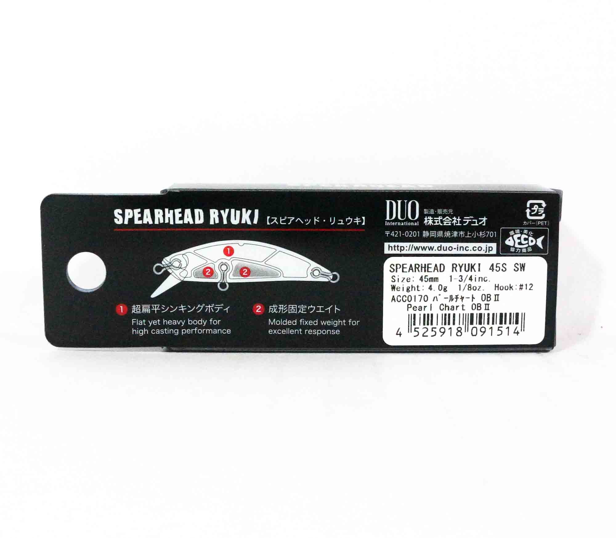Duo Spearhead Ryuki 45S SW Sinking Lure ACC0170 (1514)