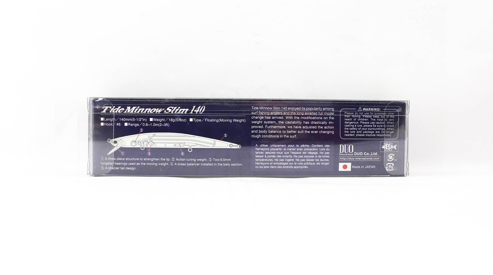 Duo Tide Minnow Slim 140 Floating Lure AFA0006 (1934)