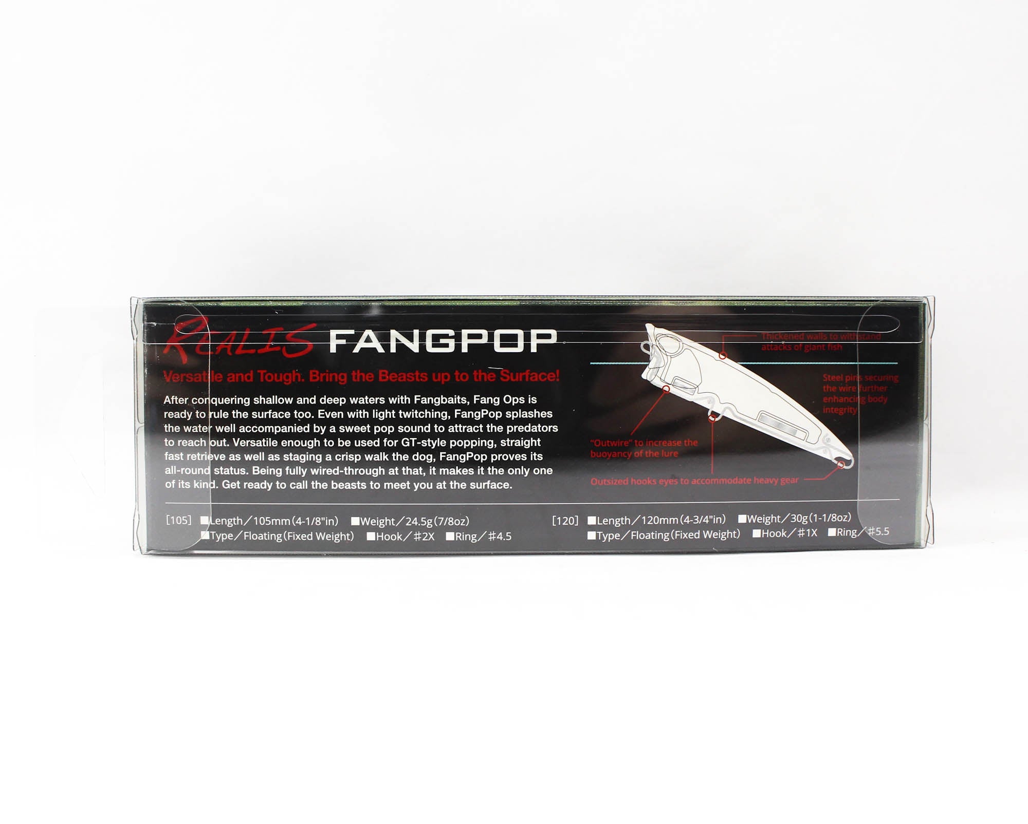 Duo Realis Fangpop 105 Floating Lure ADA3305 (4119)