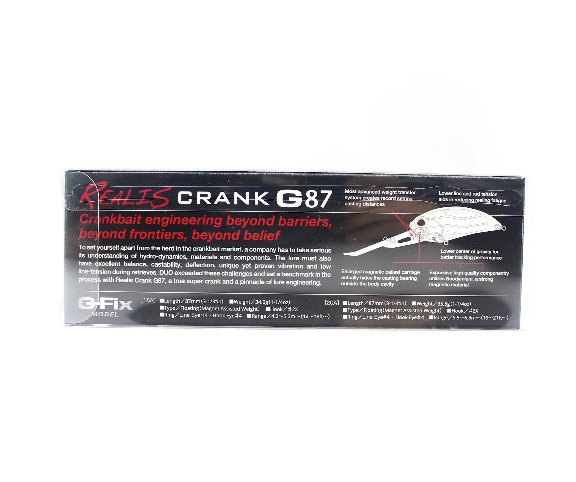 Duo Realis Crank G87 20A Deep Crank Bait Floating Lure ACC3334 (5604)