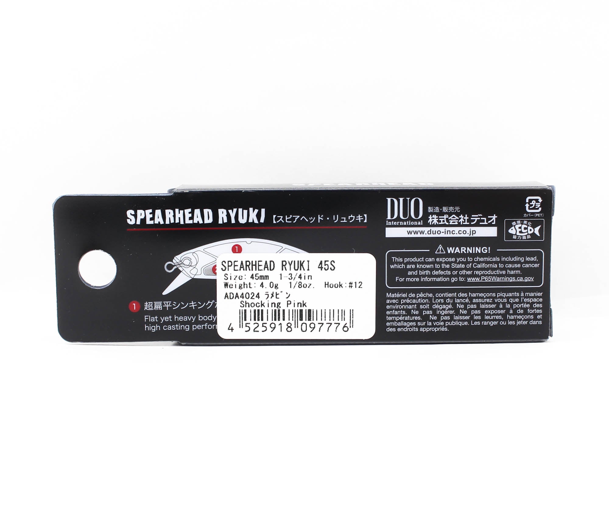 Duo Spearhead Ryuki 45S Sinking Lure ADA4024 (7776)