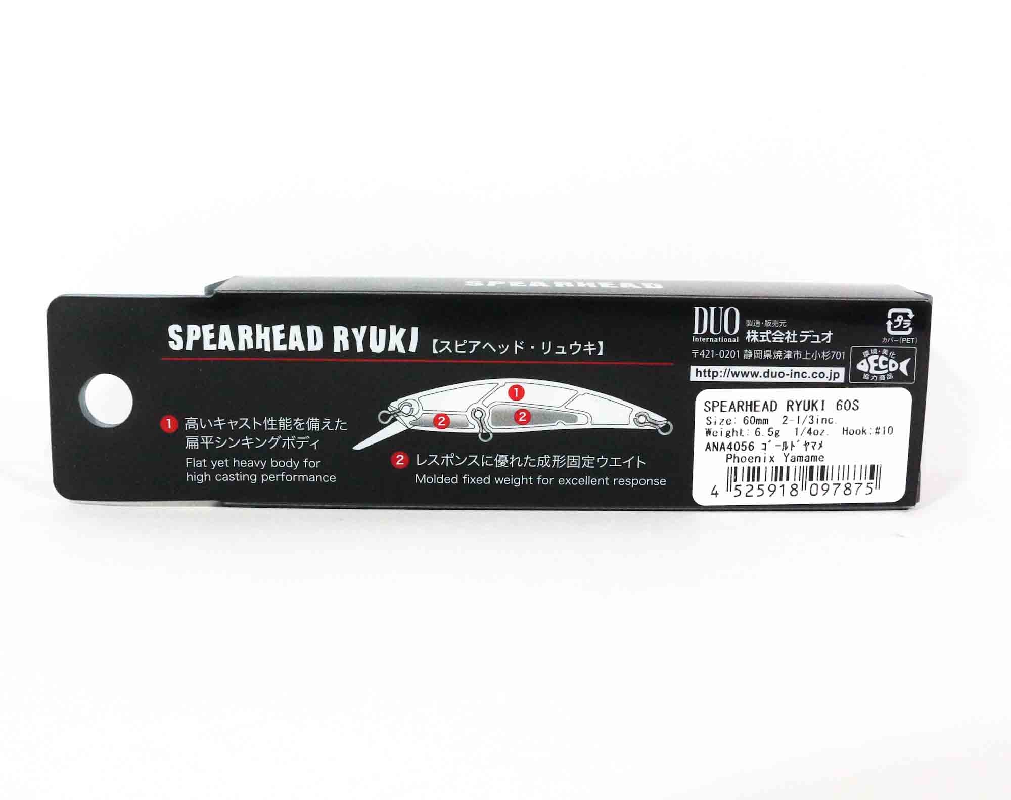 Duo Spearhead Ryuki 60S Sinking Lure ANA4056 (7875)
