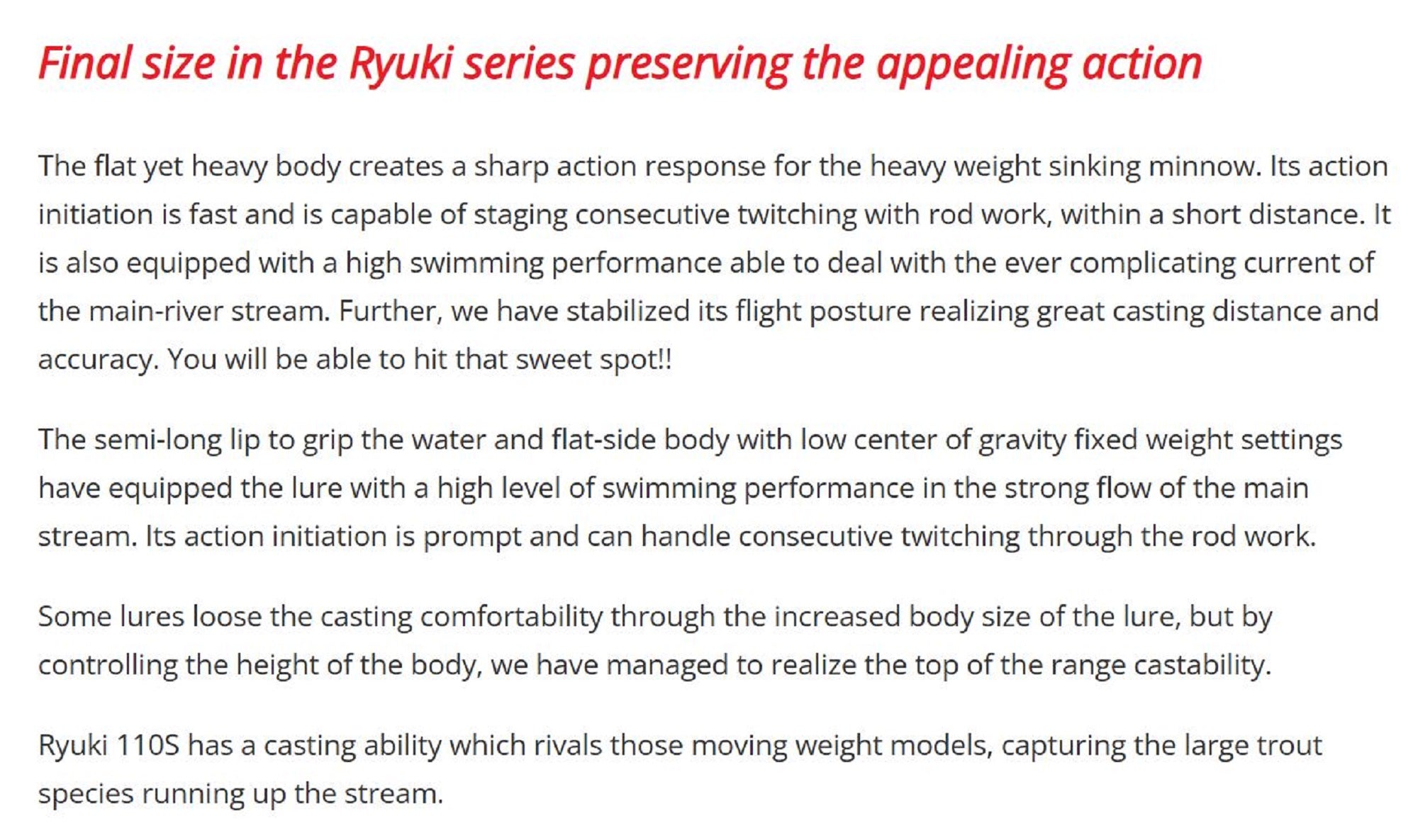 Duo Spearhead Ryuki 110S Sinking Lure ADA4013 (3644)