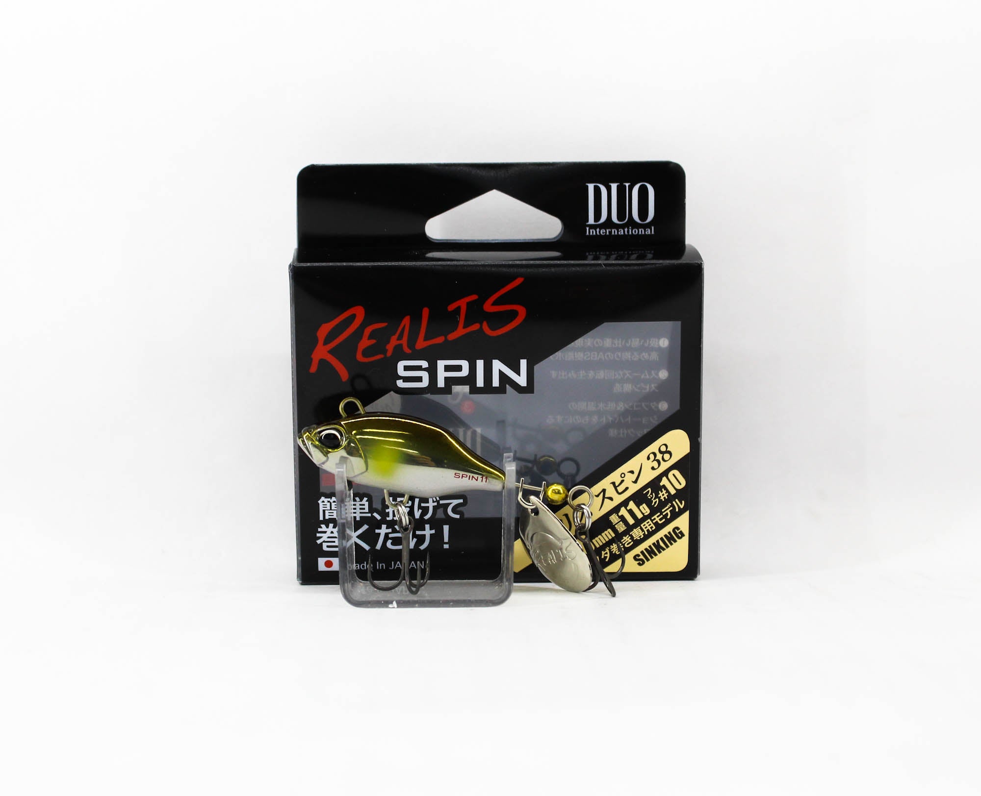 Duo Realis Spin 38mm 11 grams Spinner Bait Lure GRA3050 (4146)