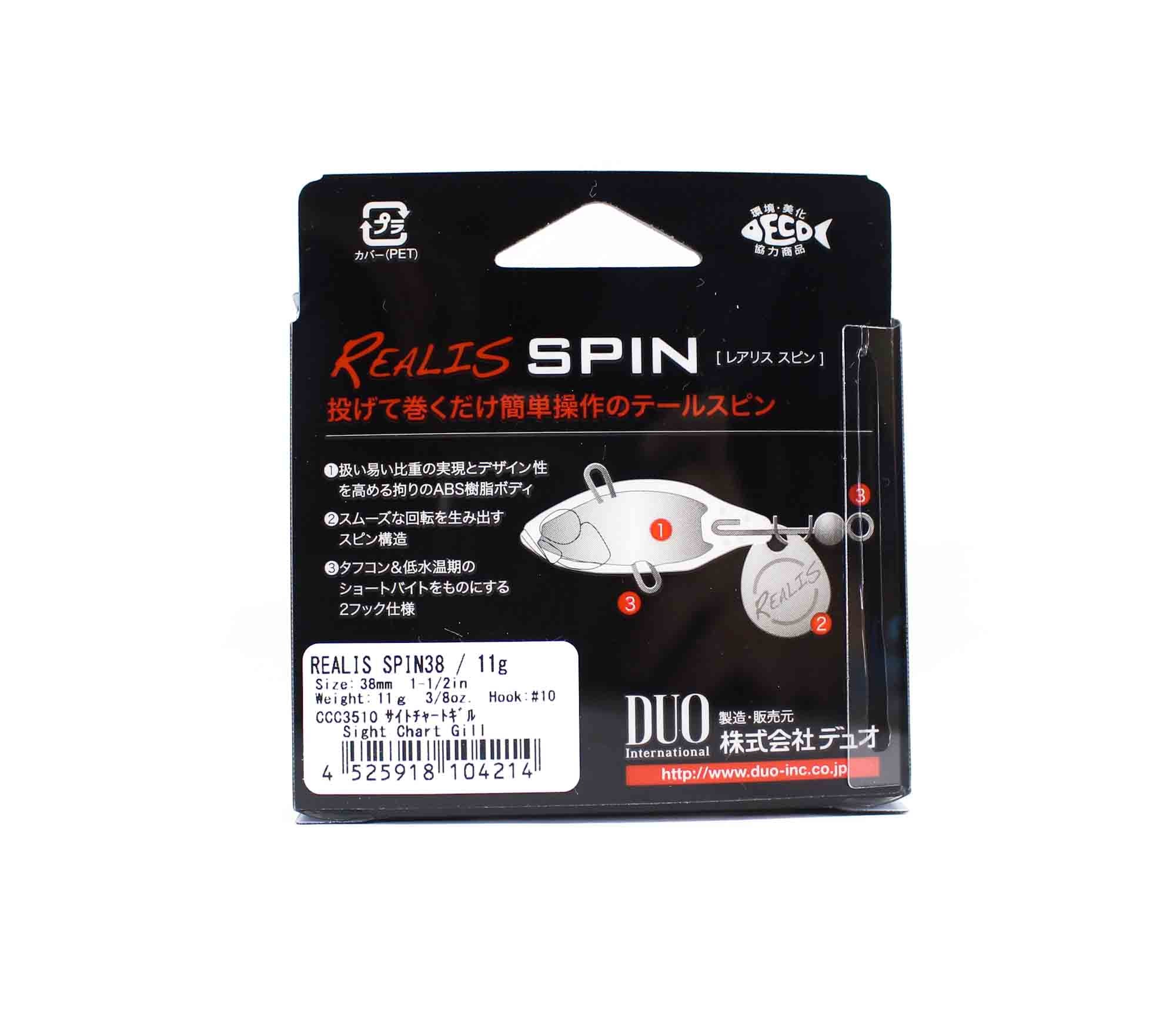 Duo Realis Spin 38mm 11 grams Spinner Bait Lure CCC3510 (4214)