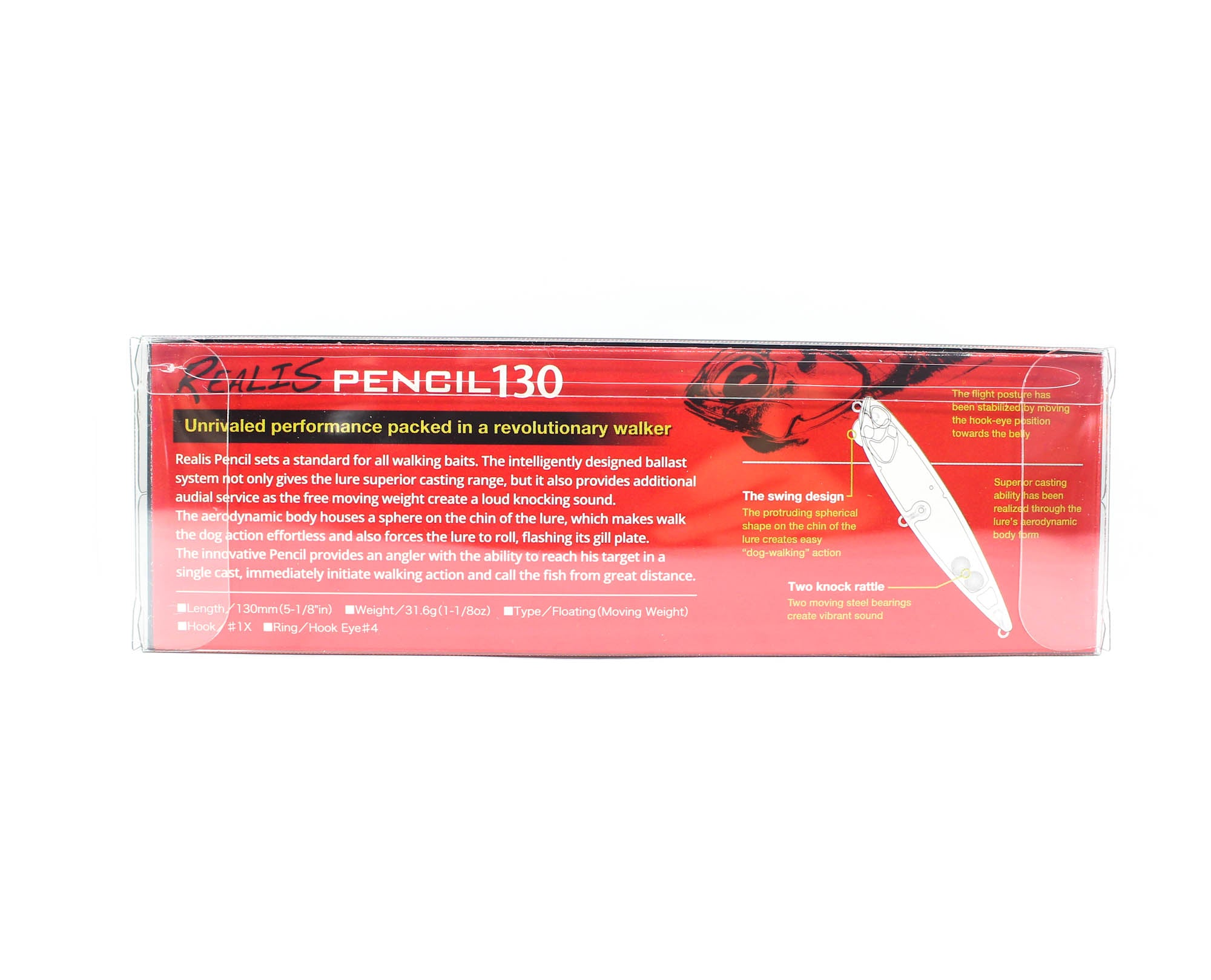 Duo Realis Pencil 130 Topwater Floating Lure AJO0091 (6928)