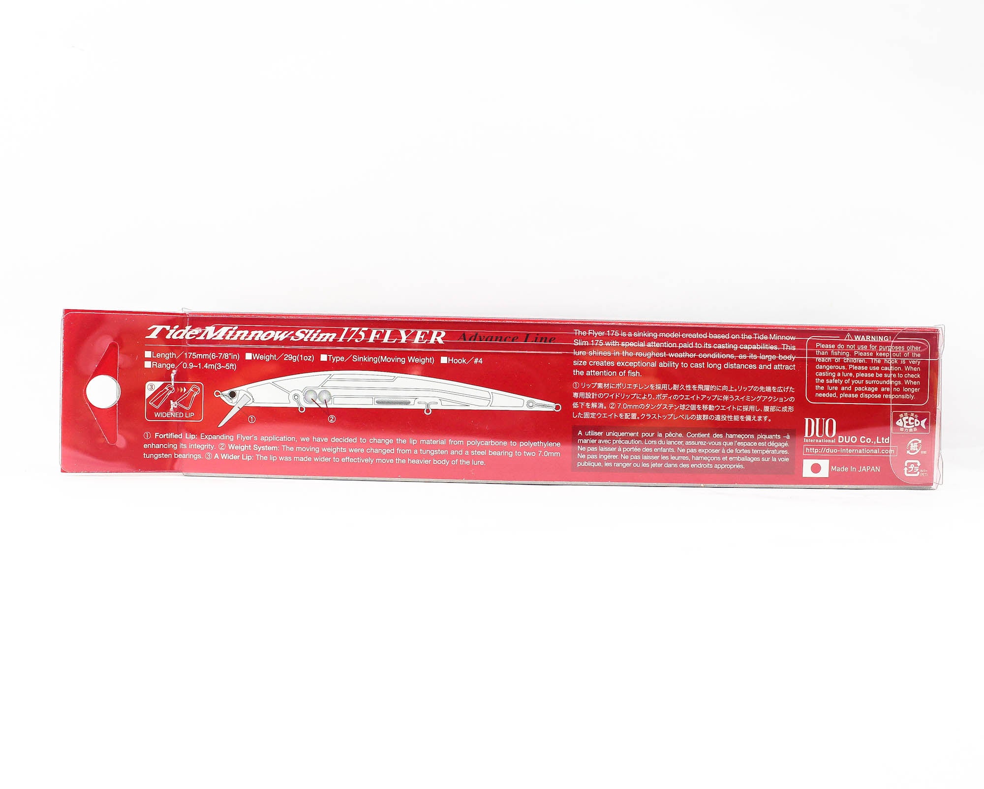 Duo Tide Minnow Flyer Slim 175 Sinking Lure AHA0087 (7246)