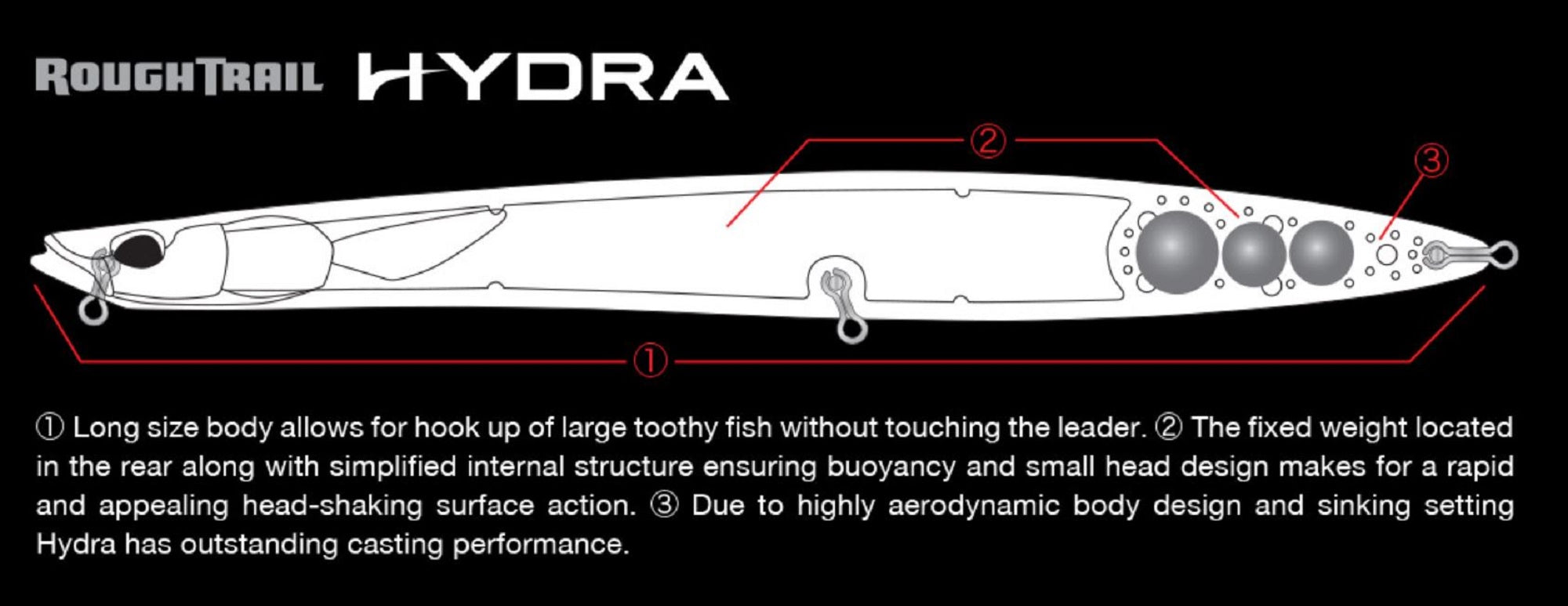 Duo Rough Trail Hydra 220 56 grams Sinking Lure CPA0384 (7826)